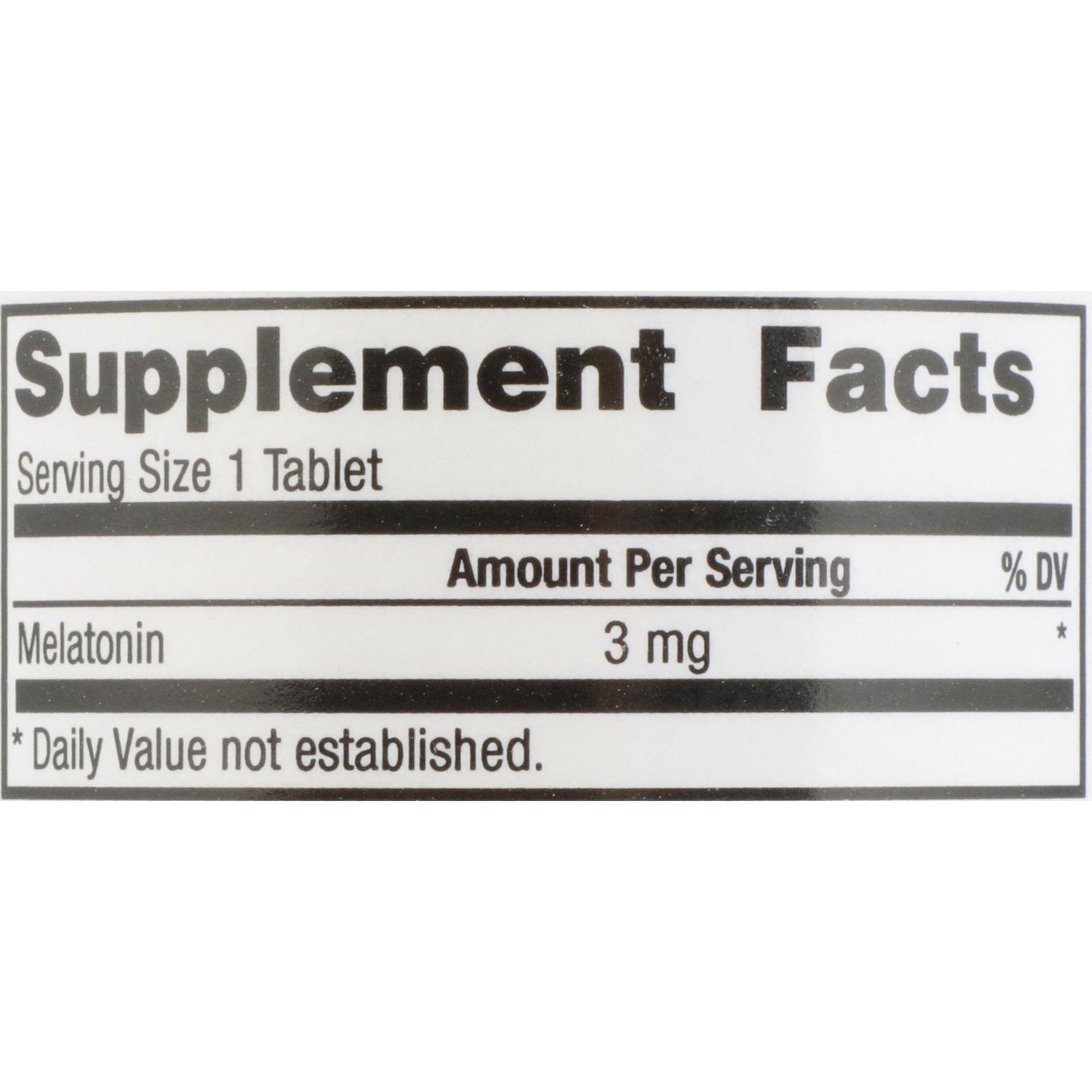 Natural Sleep Aid HEALTH STAR® 60 per Bottle Tablet 3 mg Strength - image 5