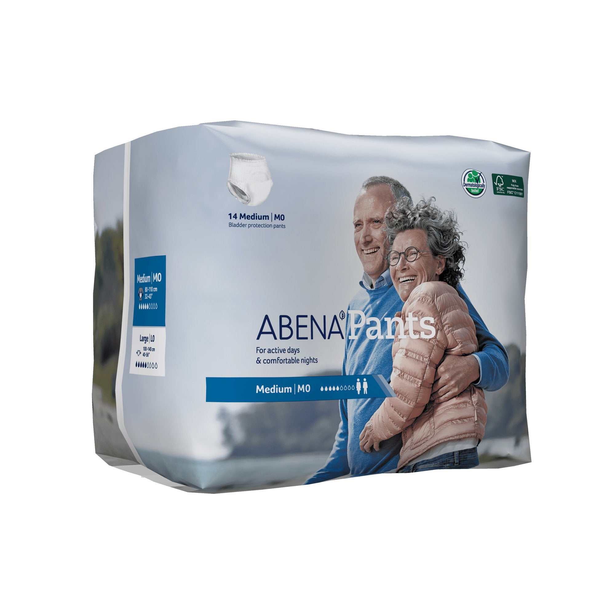 Absorbent Underwear Abena® Pants Pull On with Tear Away Seams Adult Medium Unisex Disposable Moderate Absorbency - image 7
