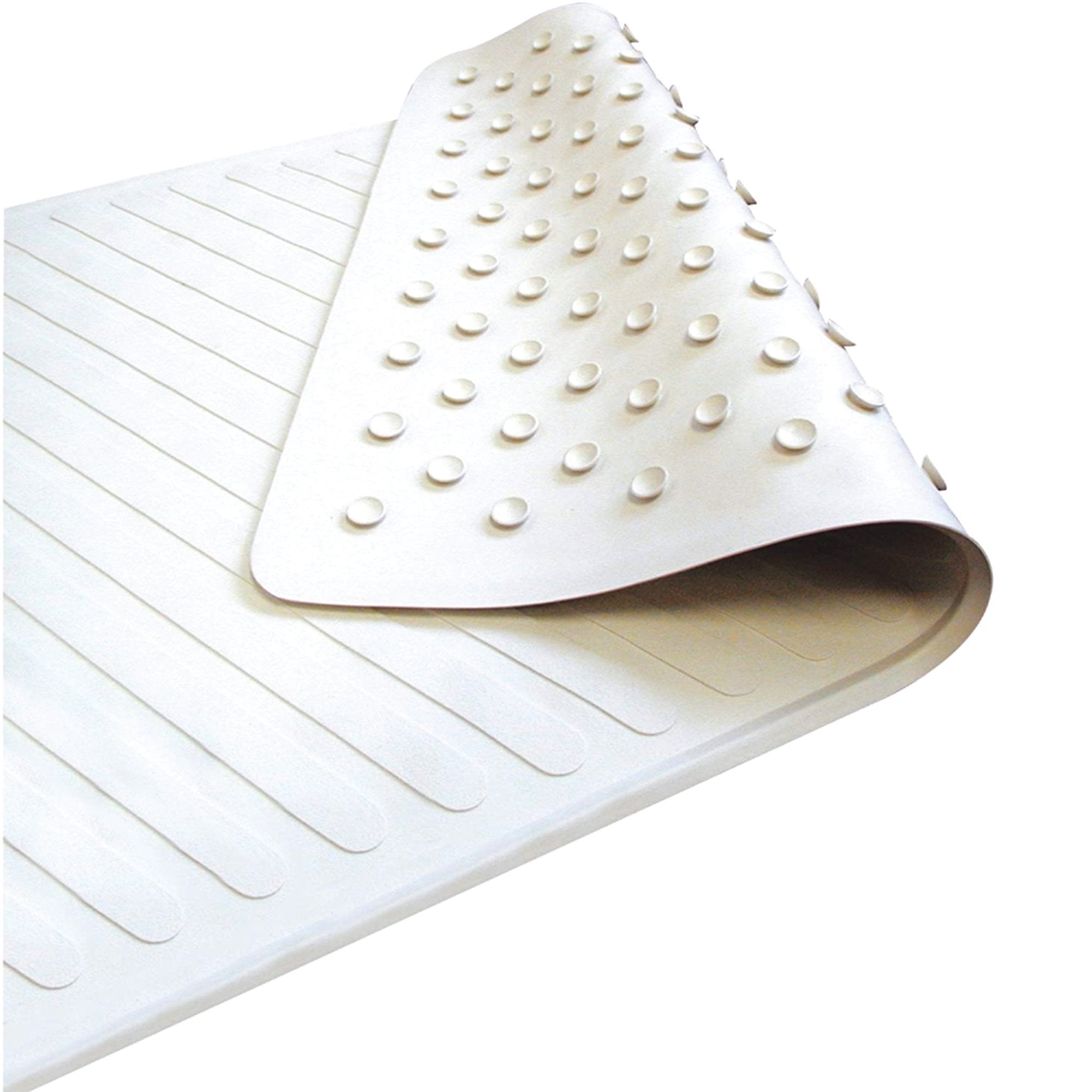 Non-Slip Bath Mat Carex® Rubber 16 X 28 Inch