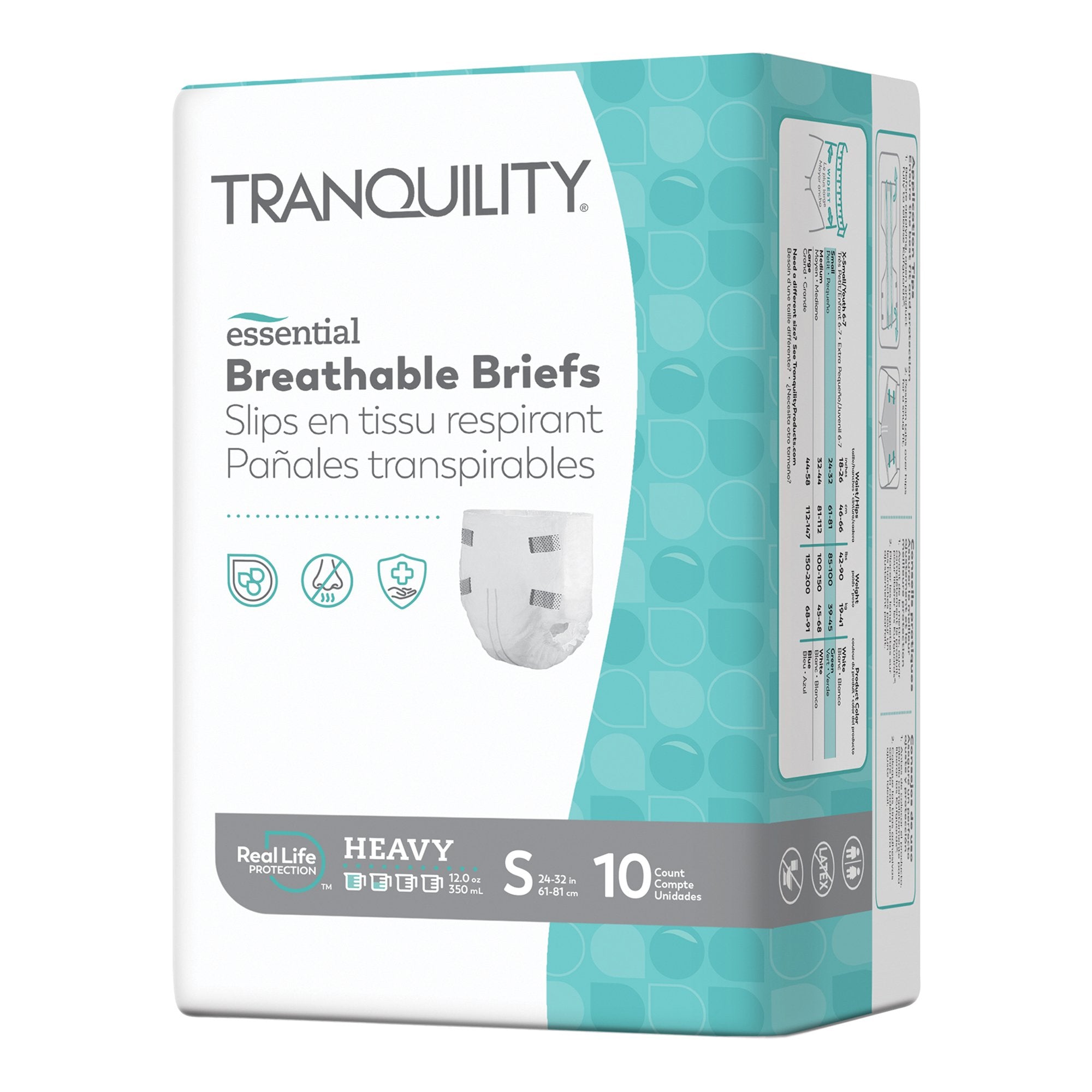 Tranquility® Essential Heavy Incontinence Brief, Small