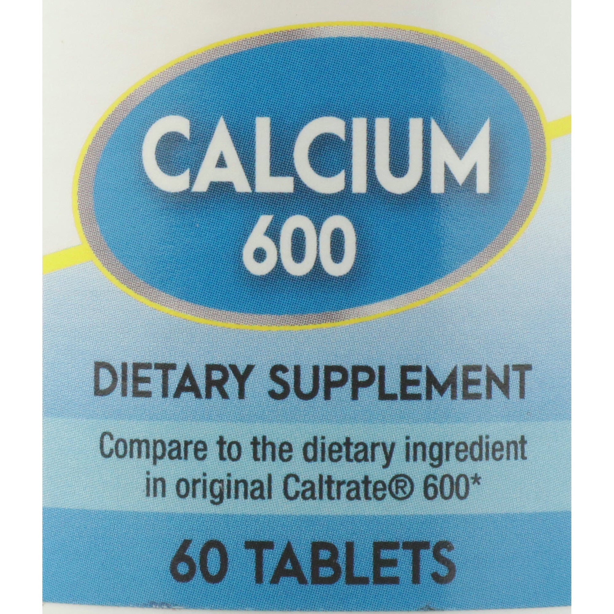 Joint Health Supplement Geri-Care® Calcium 600 mg Strength Caplet 60 per Bottle - image 2