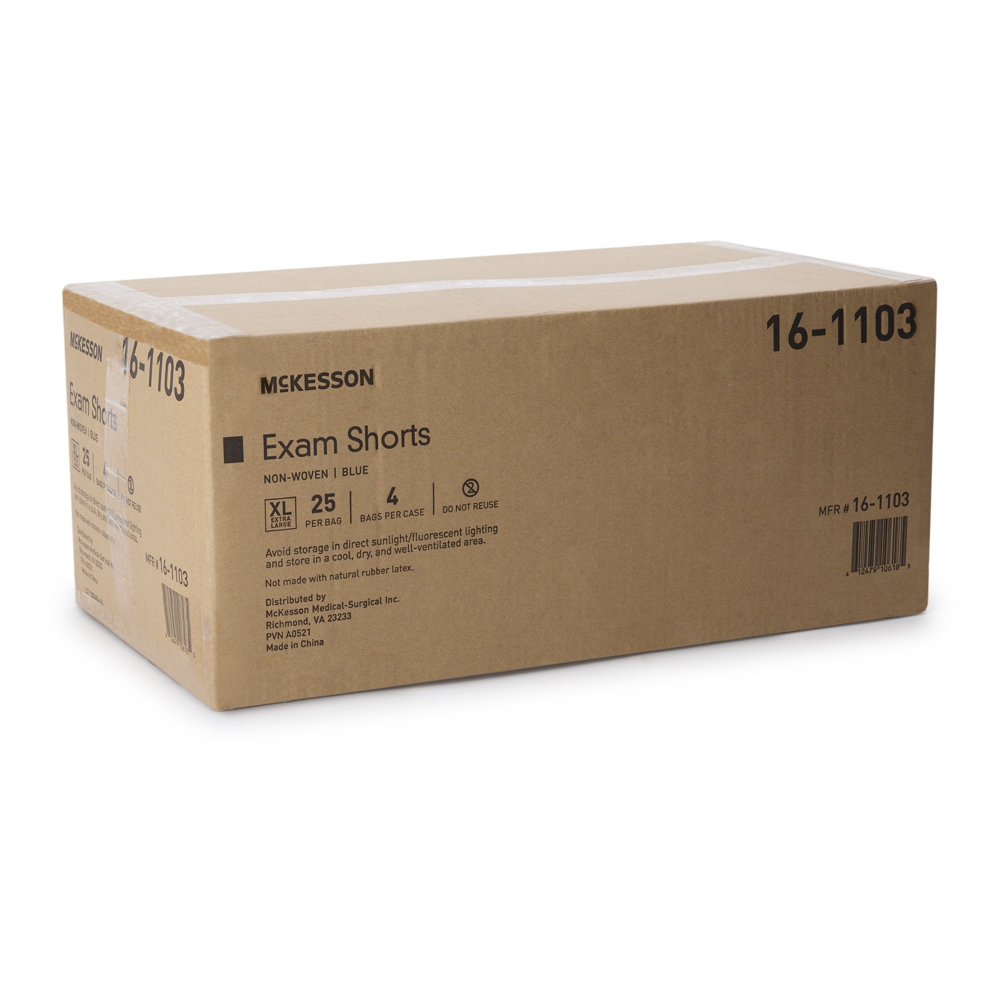 McKesson Patient Exam Shorts, X-Large (100 Units)