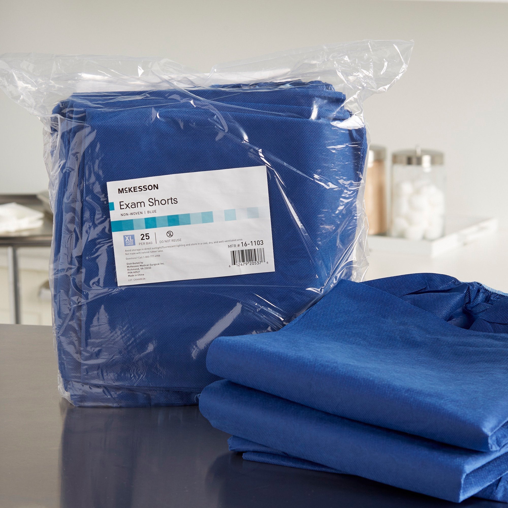 McKesson Patient Exam Shorts, X-Large (25 Units)