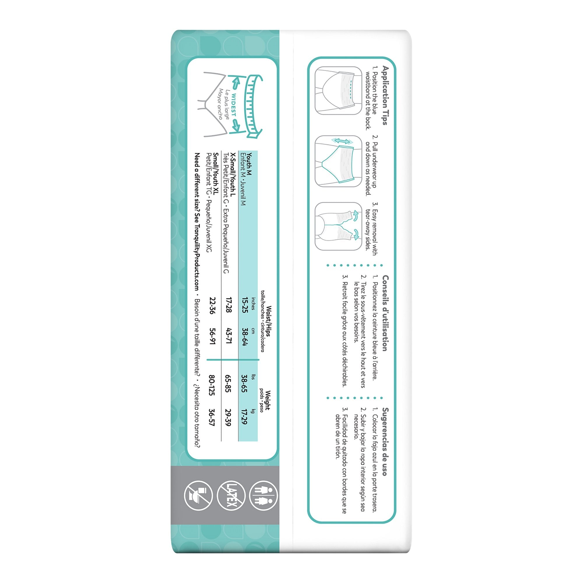 Select® Absorbent Underwear, Pediatric (12 Units)