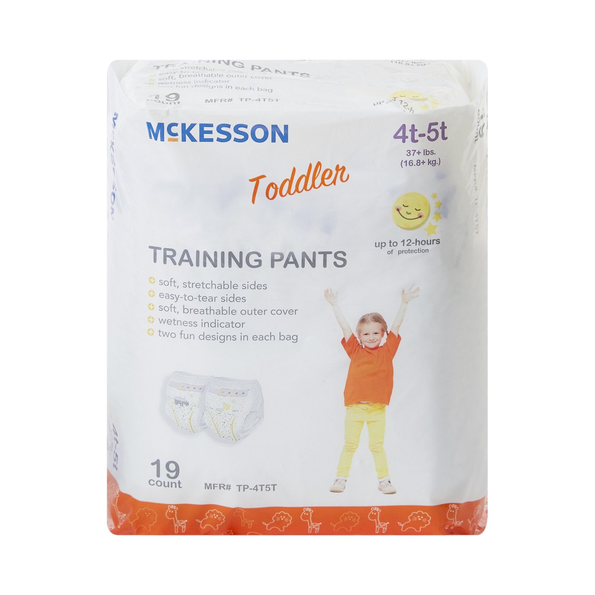 McKesson Toddler Training Pants, 4T to 5T (1 Unit)