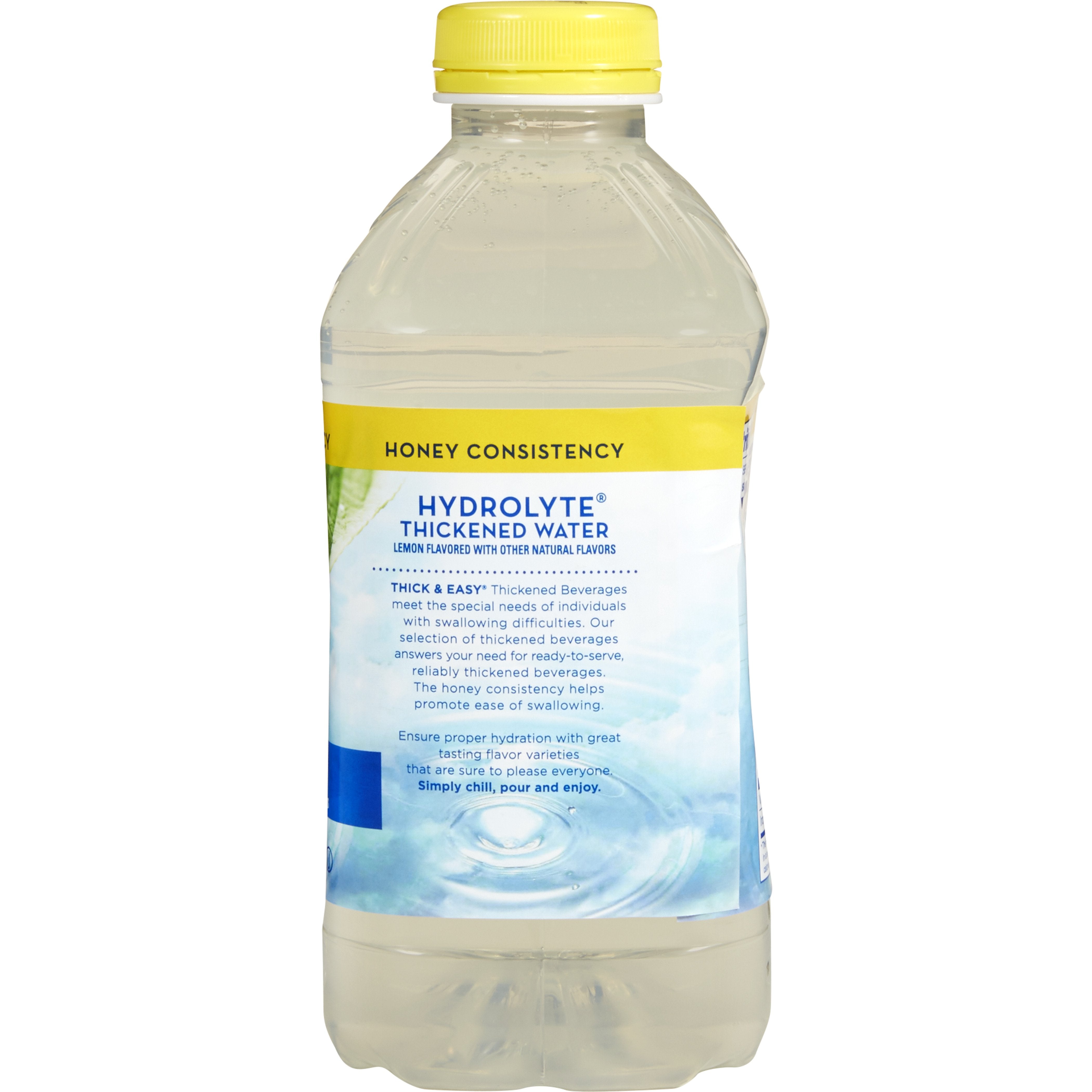 Thick & Easy® Hydrolyte® Lemon Flavored Thickened Water, 46 oz Bottle