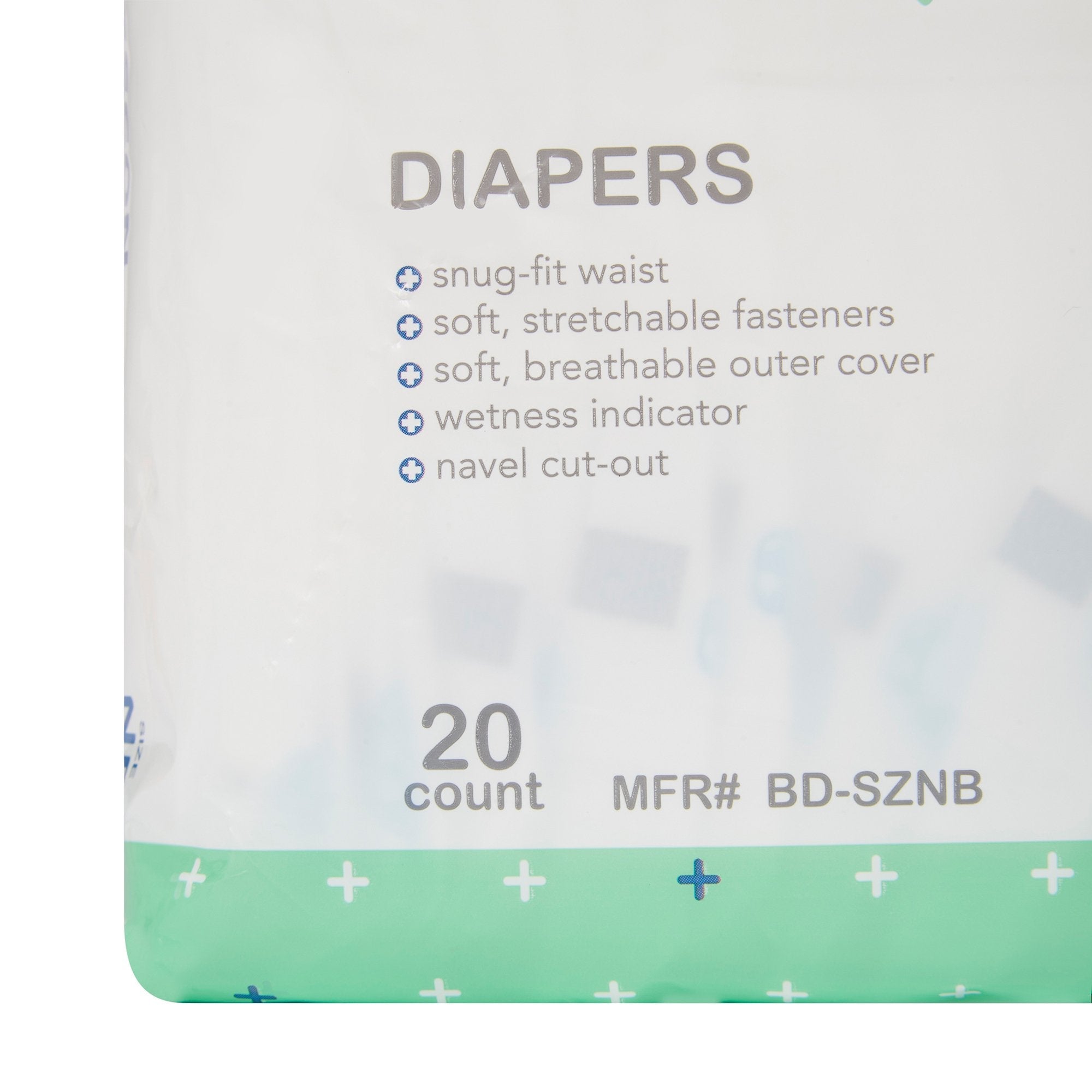 McKesson Baby Diapers, Newborn (20 Units)
