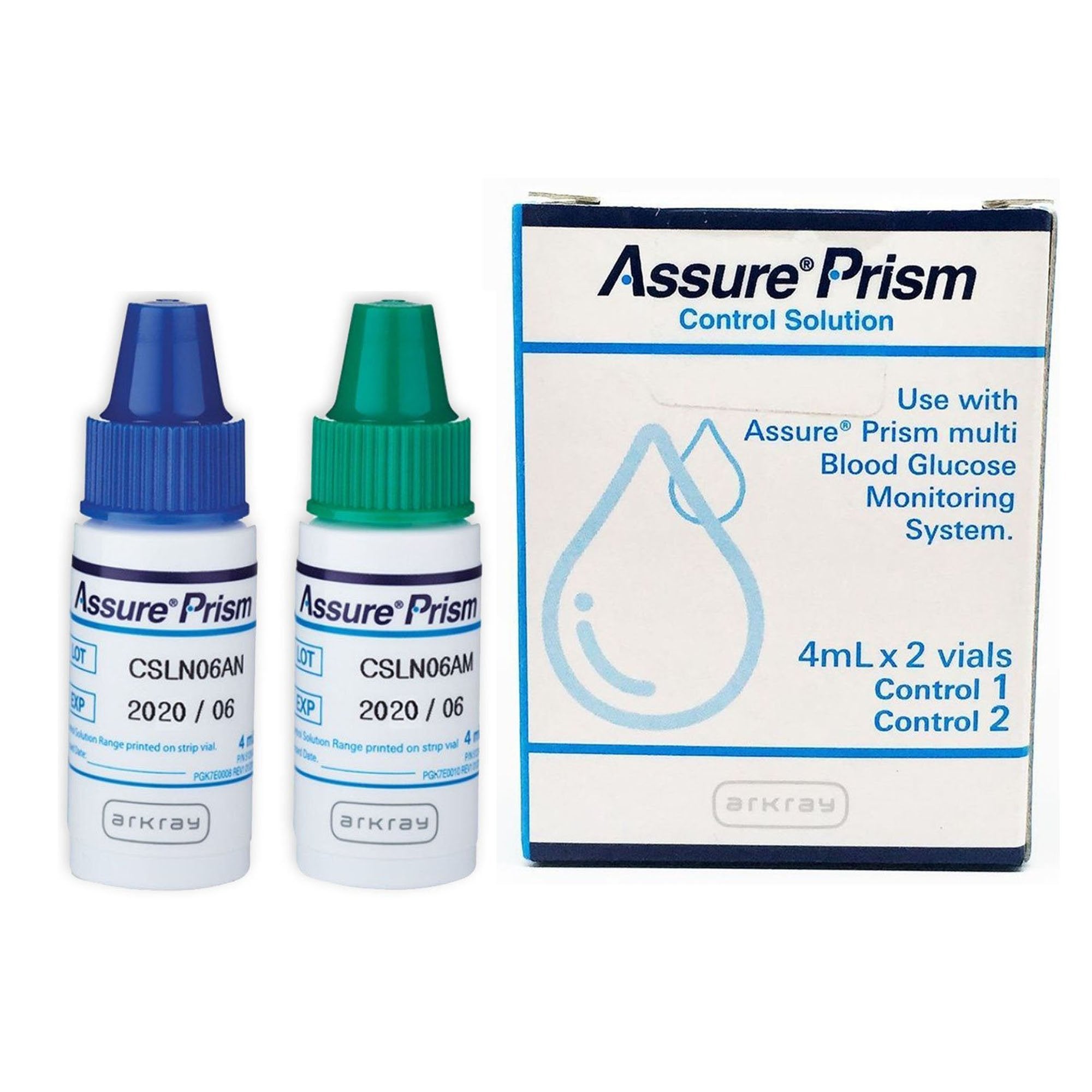 Assure® Prism Control Blood Glucose Test, 2 Levels (1 Unit)