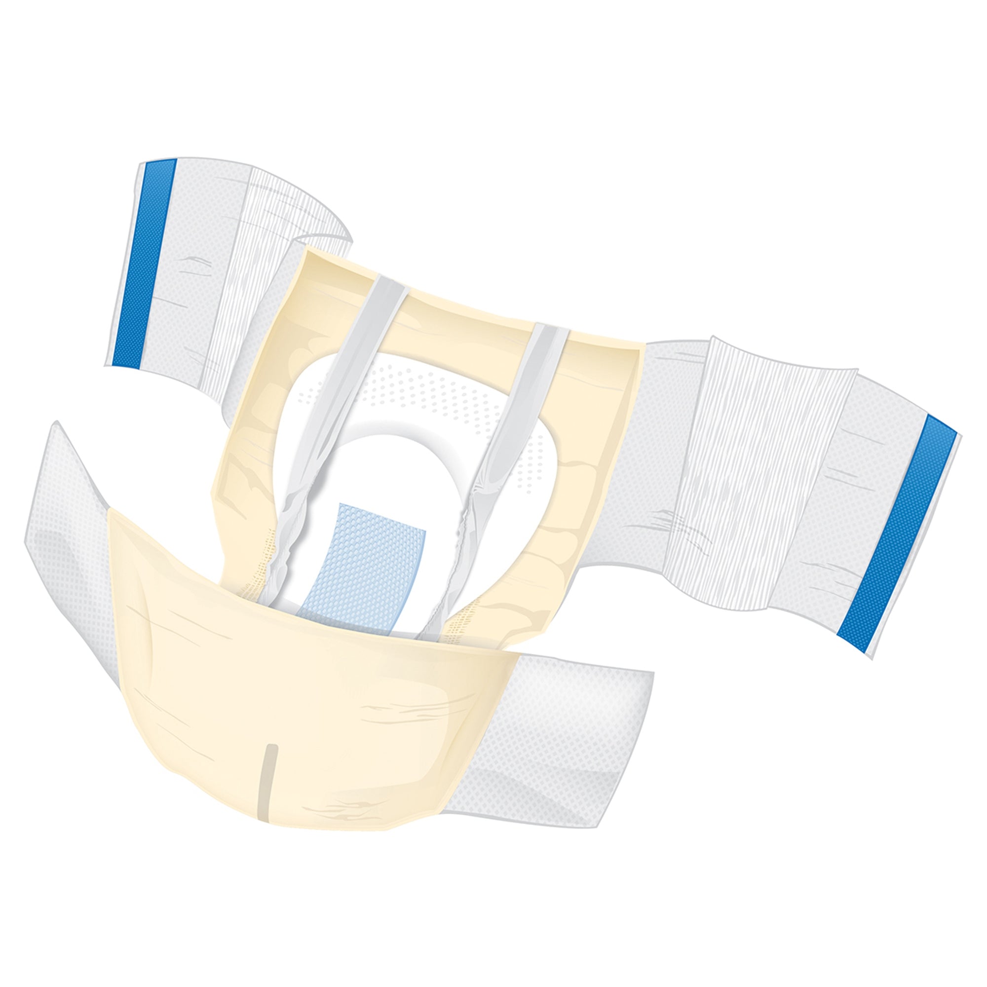 McKesson Ultra Plus Stretch Incontinence Brief L/XL Heavy Absorbency