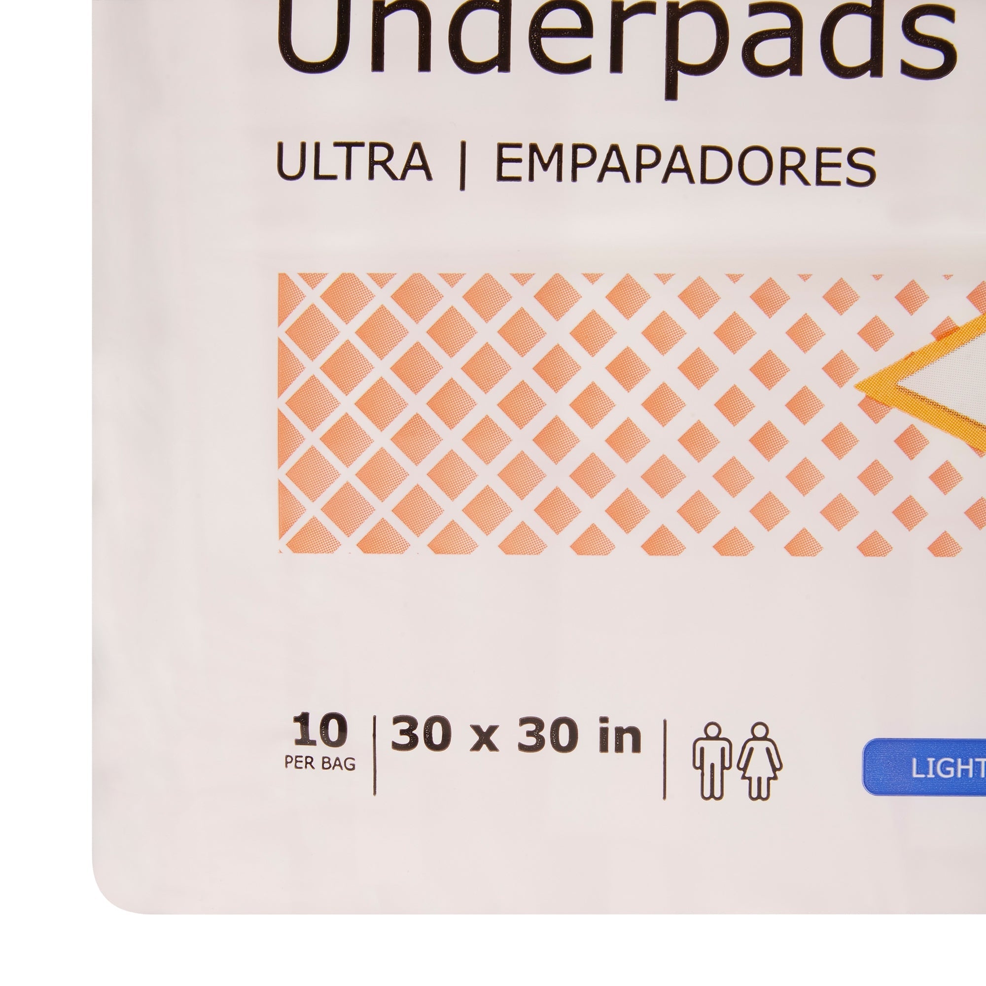 McKesson Ultra Heavy Absorbency Underpads, 30x30" - 10 Pack for Incontinence Care