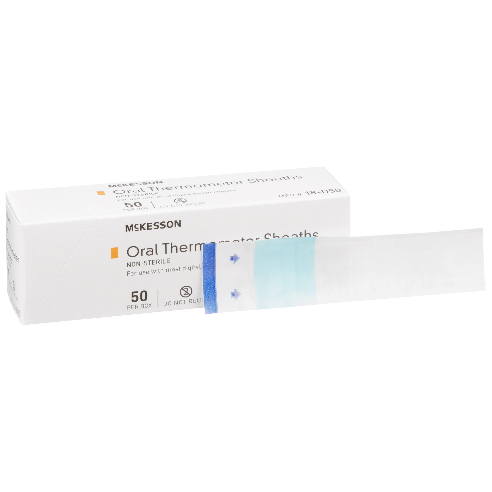 McKesson Digital Oral Thermometer Sheath (50 Units)