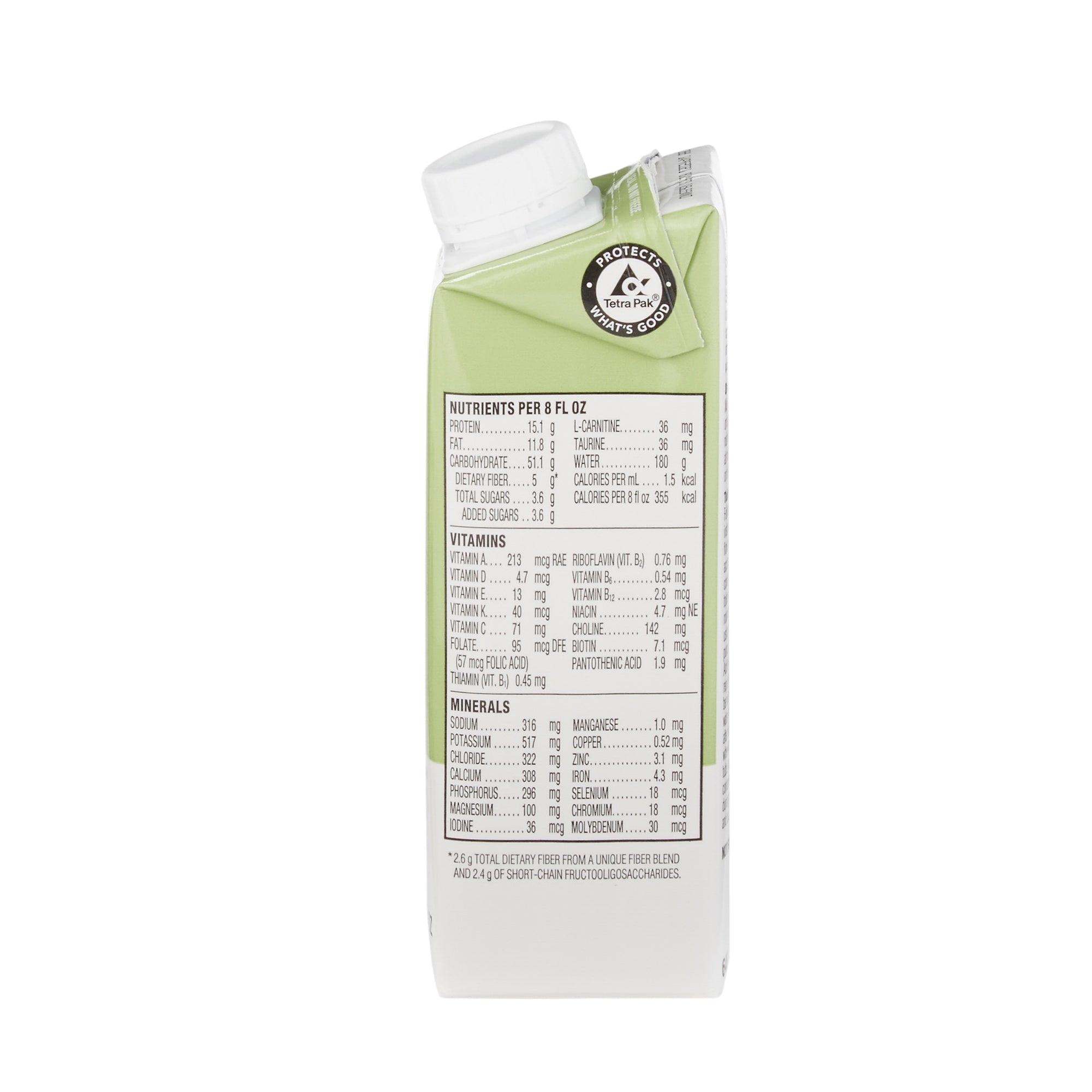 Jevity 1.5 Cal Fiber Nutrition Formula, Tube Feeding, 8oz Carton