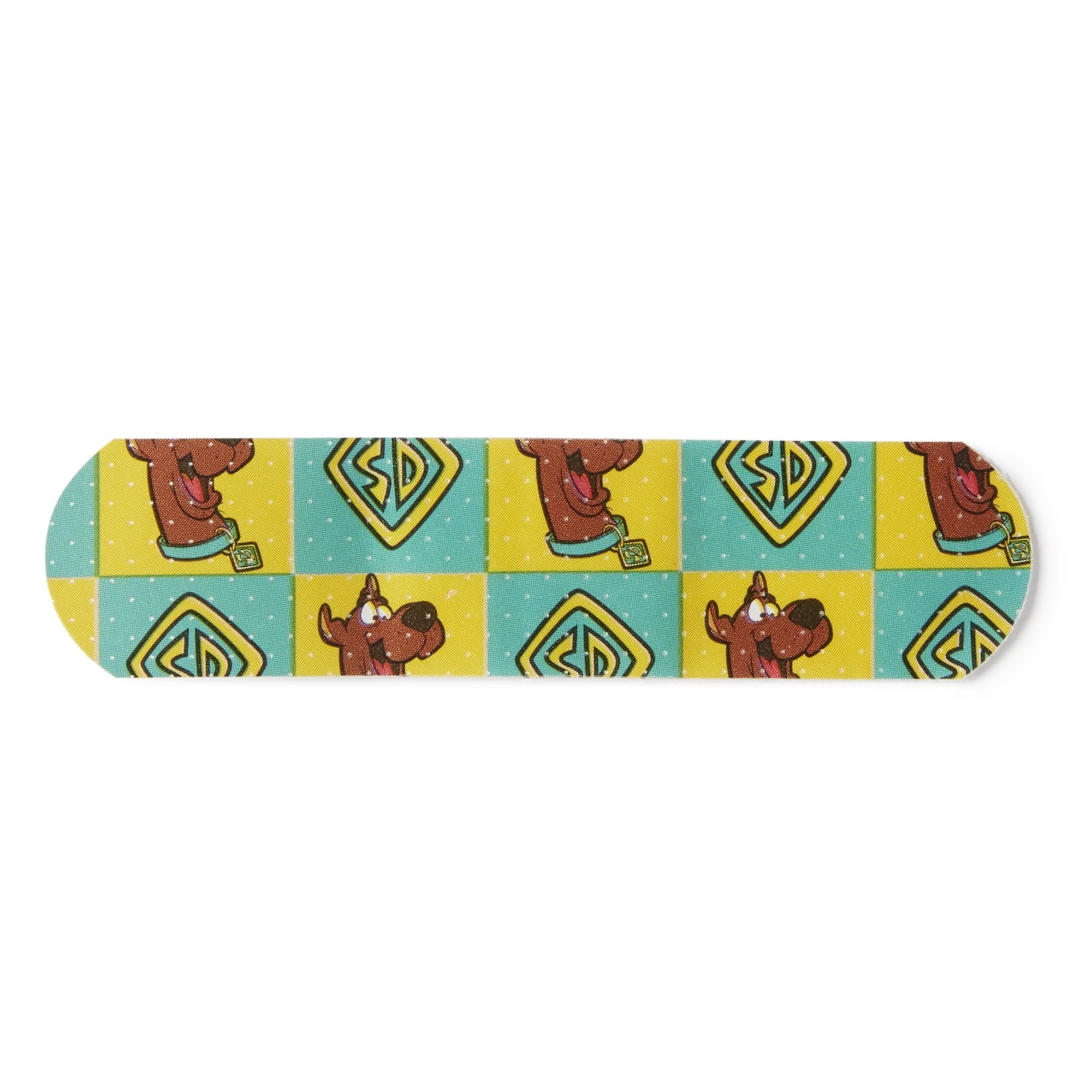 American® White Cross Stat Strip® Scooby-Doo Adhesive Strip, ¾ x 3 Inch (100 Units)