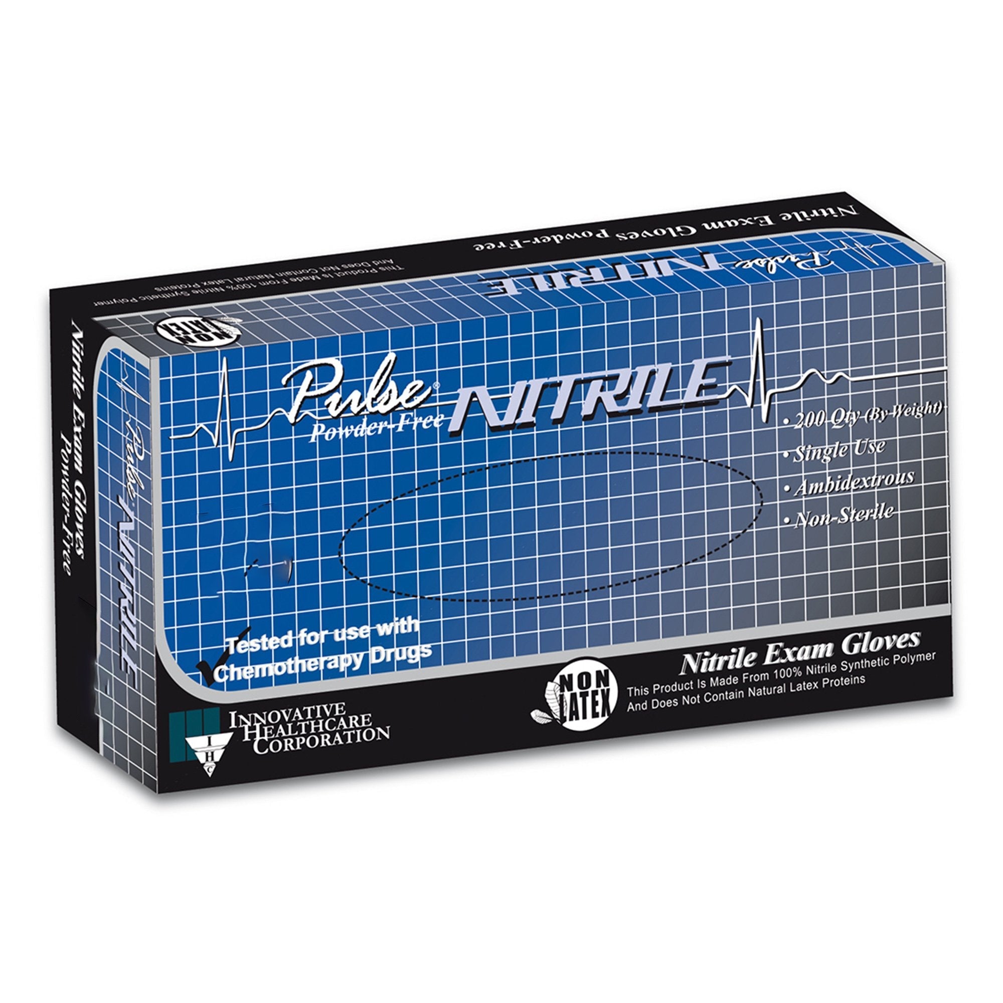 Pulse® Nitrile Exam Glove, 2X-Large, Lavender (180 Units)