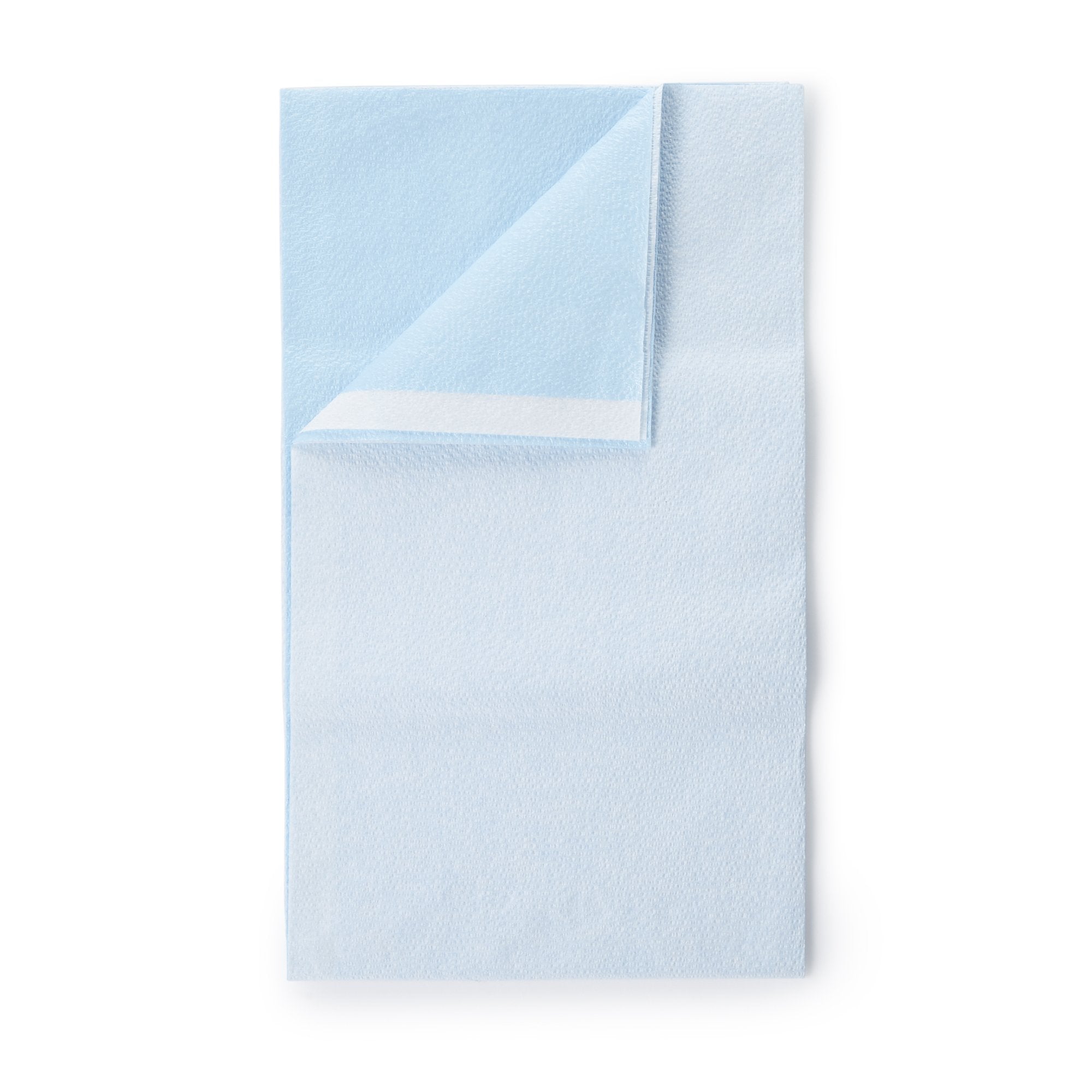McKesson Blue Flat Stretcher Sheet, 40 x 72 Inch (50 Units)
