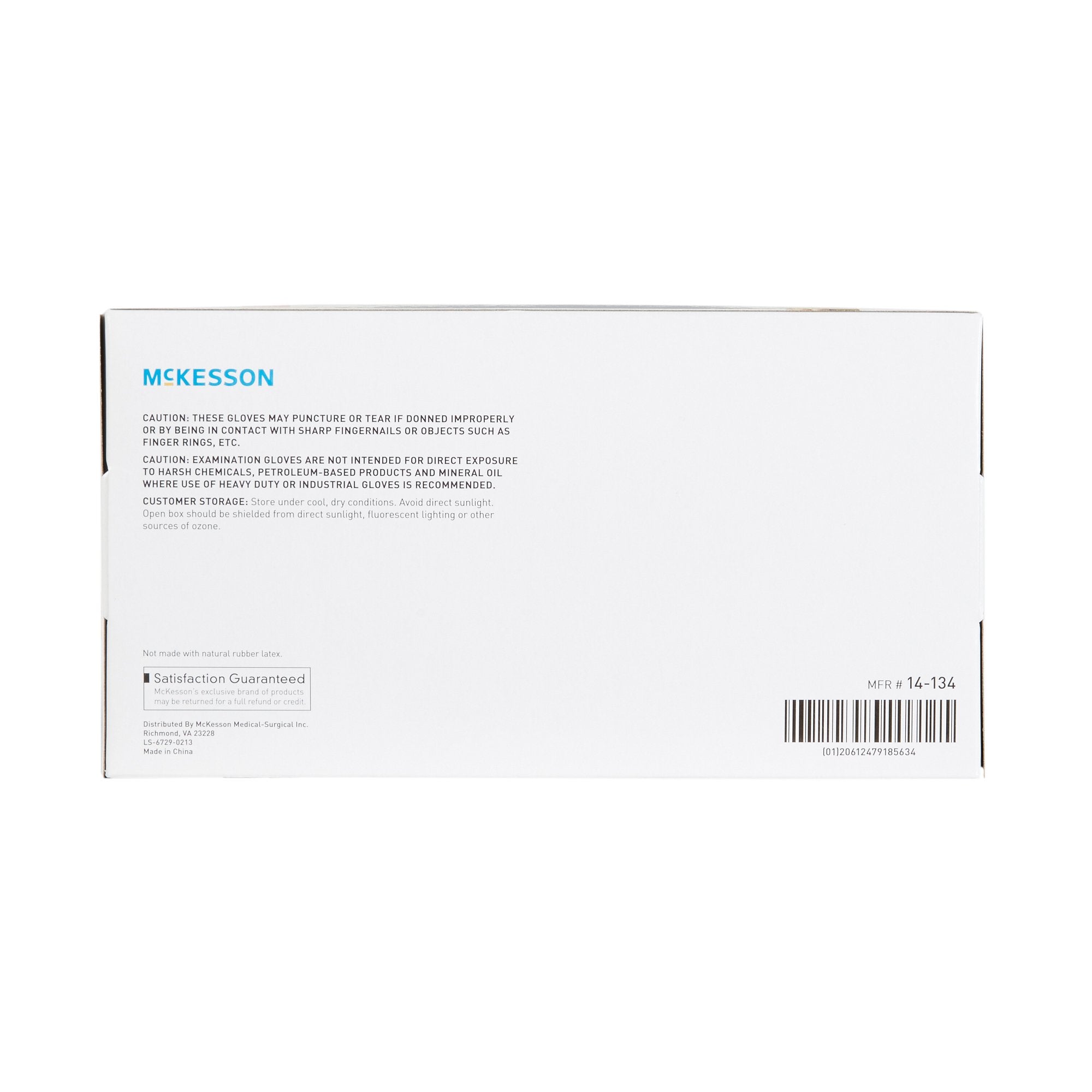 McKesson Vinyl Exam Glove, Small, Clear (150 Units)
