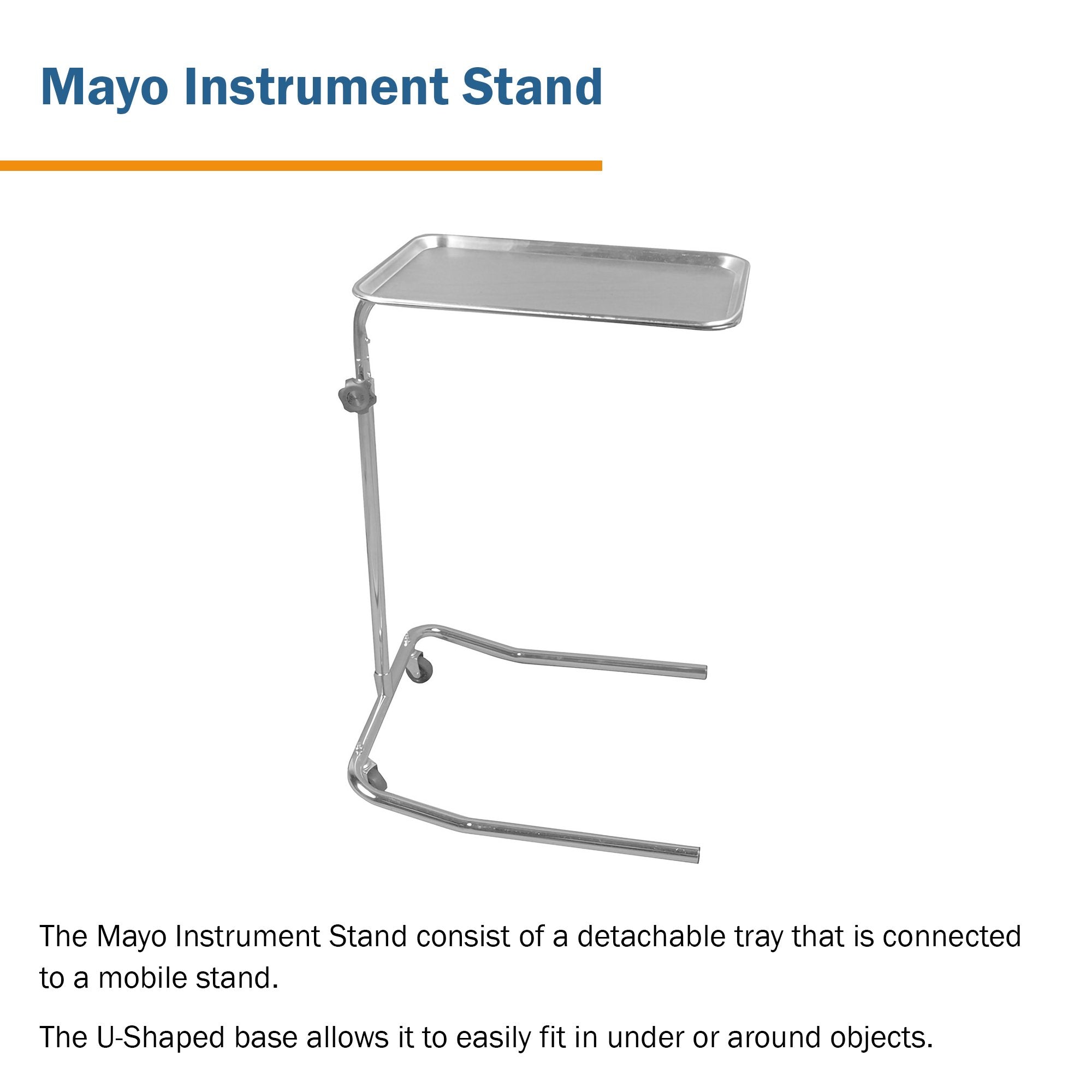 McKesson Mayo Instrument Stand (1 Unit)