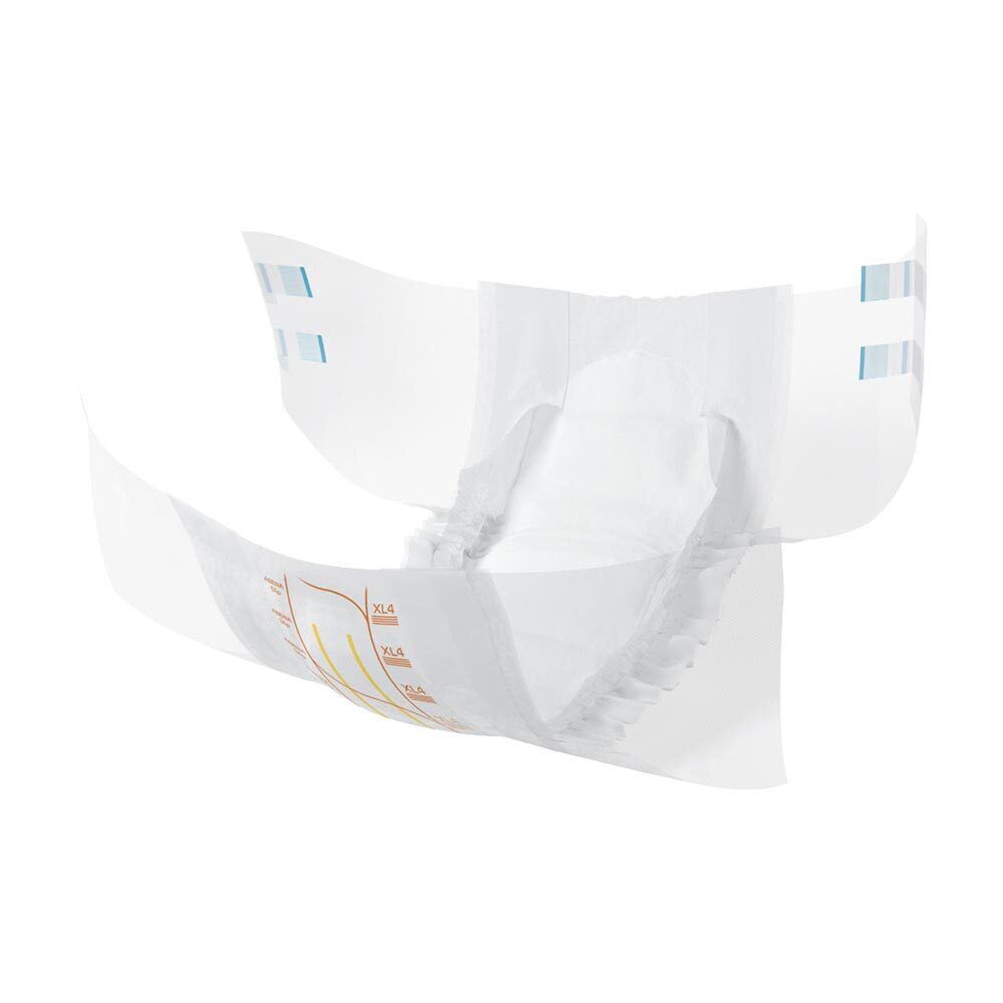 Abena Slip Premium XL4 Incontinence Briefs, Extra Large, Heavy Absorbency (12 Pack)