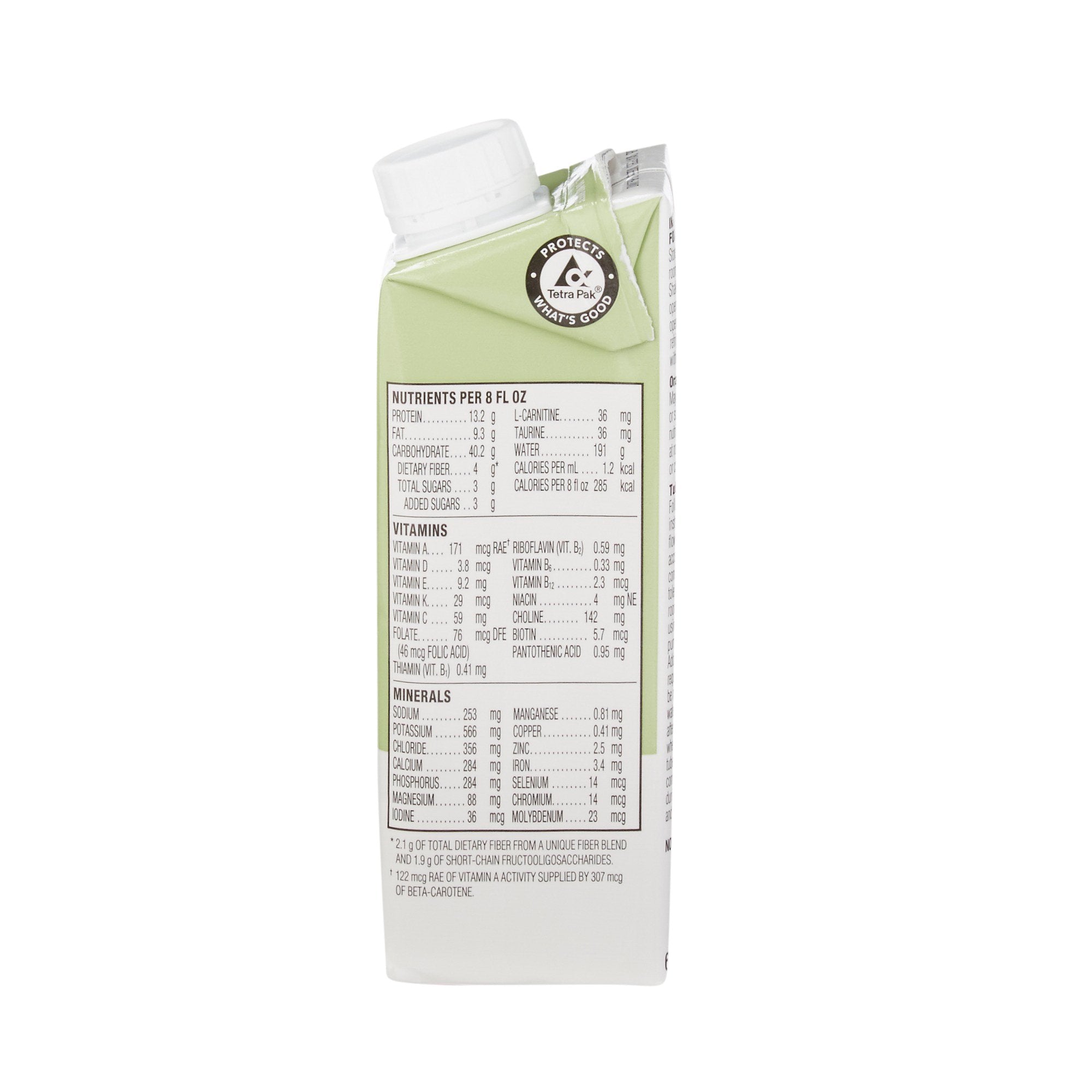 Jevity 1.2 Cal with Fiber Nutrition Shake - Balanced Formula, 8oz Carton