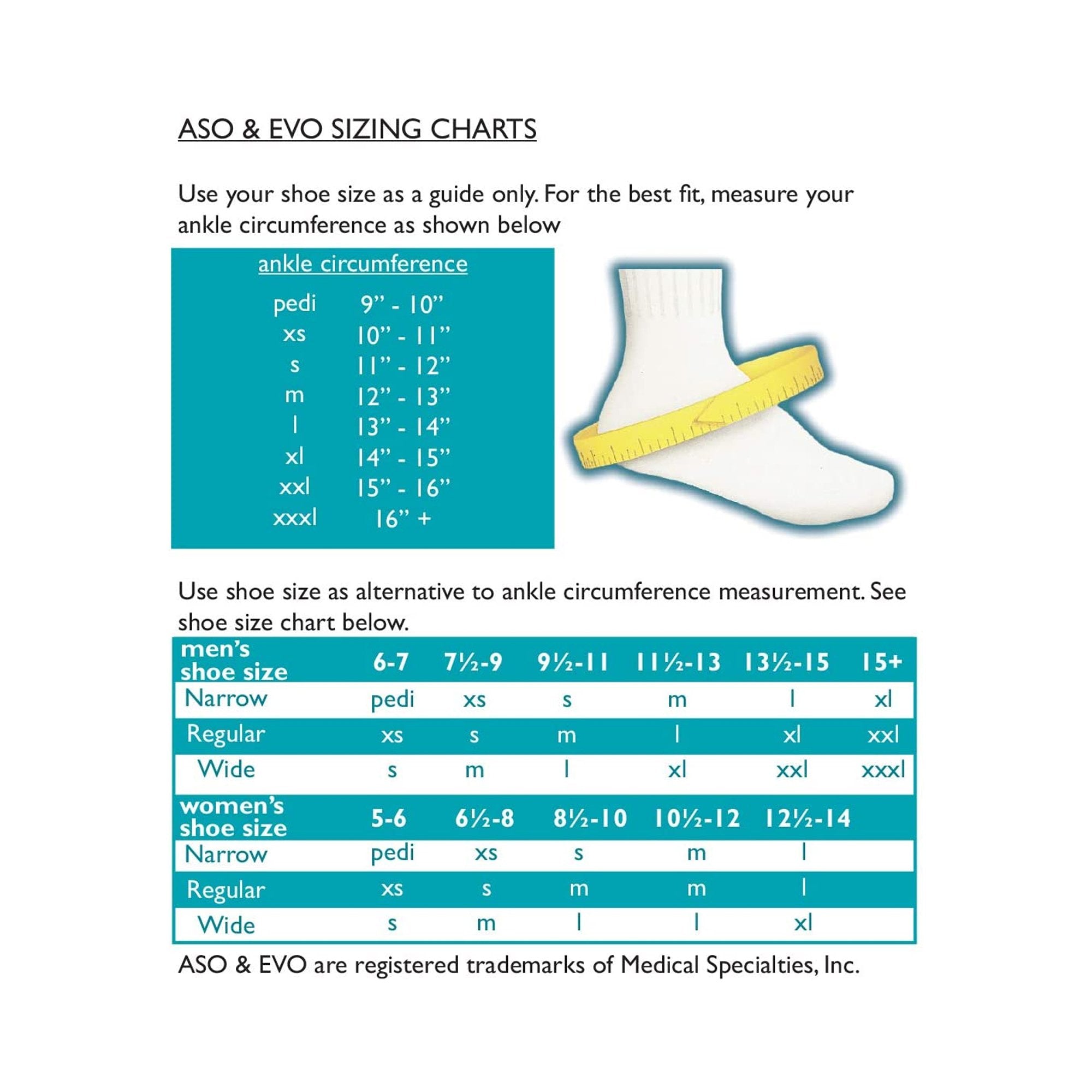 ASO® Low Profile Ankle Support, Small (1 Unit)
