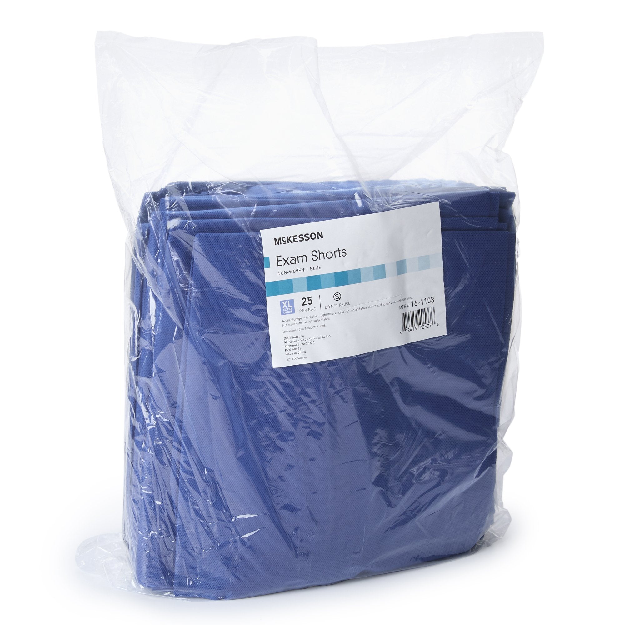 McKesson Patient Exam Shorts, X-Large (100 Units)