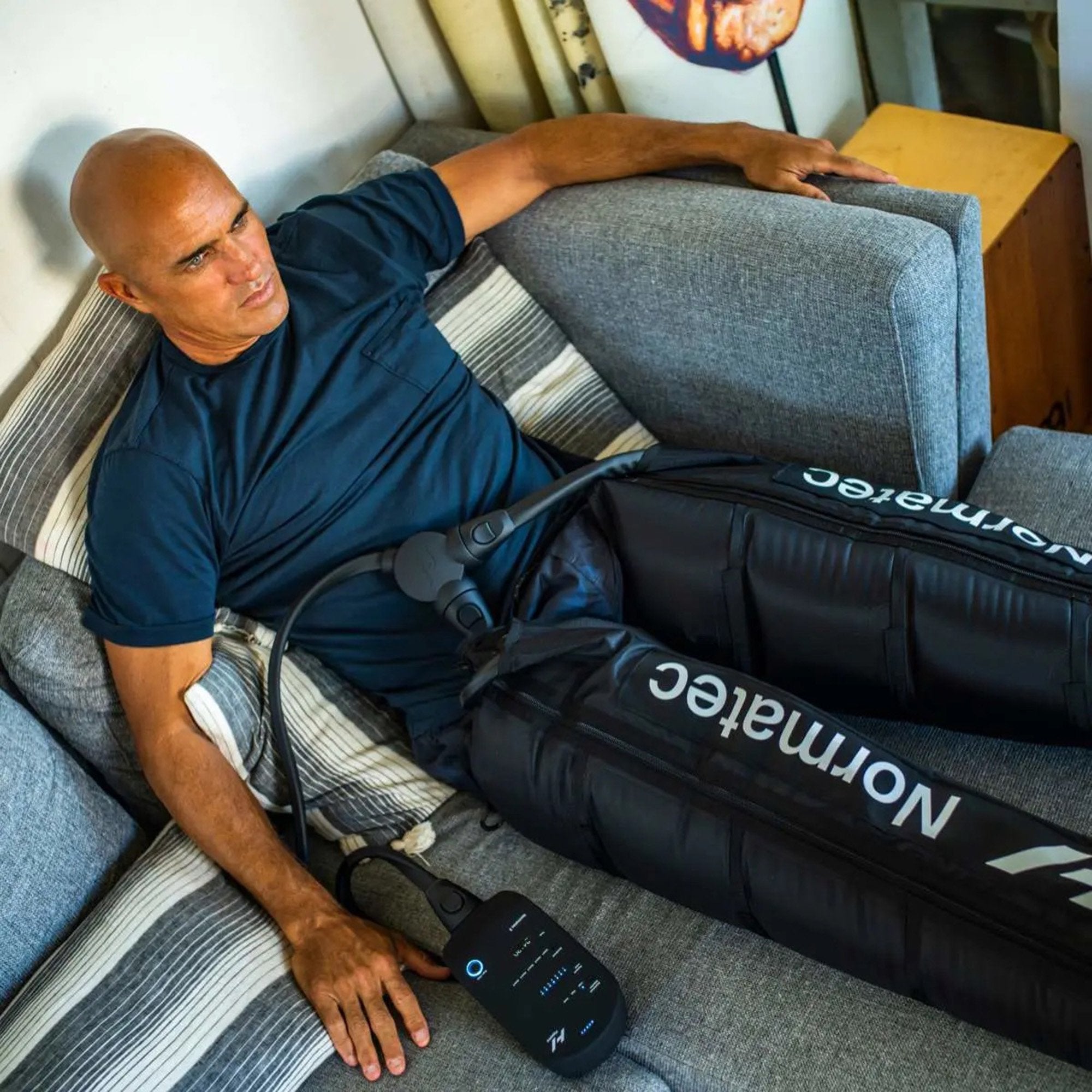 Normatec 3 Leg Package Pneumatic Compression Massage Garment and Control Unit (1 Unit)