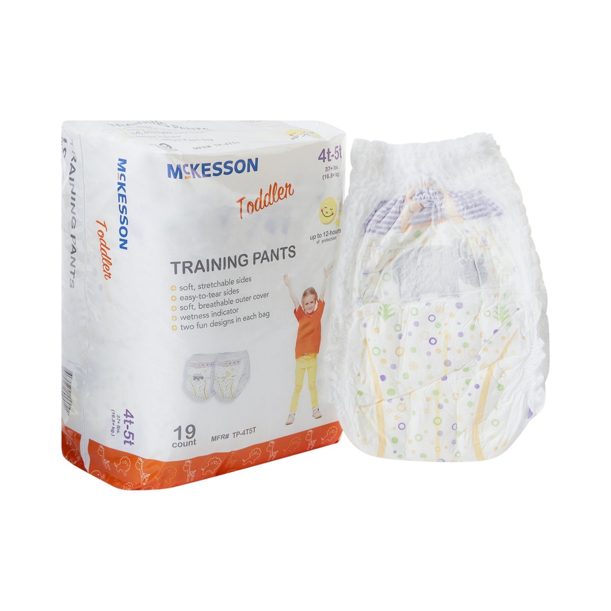 McKesson Toddler Training Pants, 4T to 5T (1 Unit)