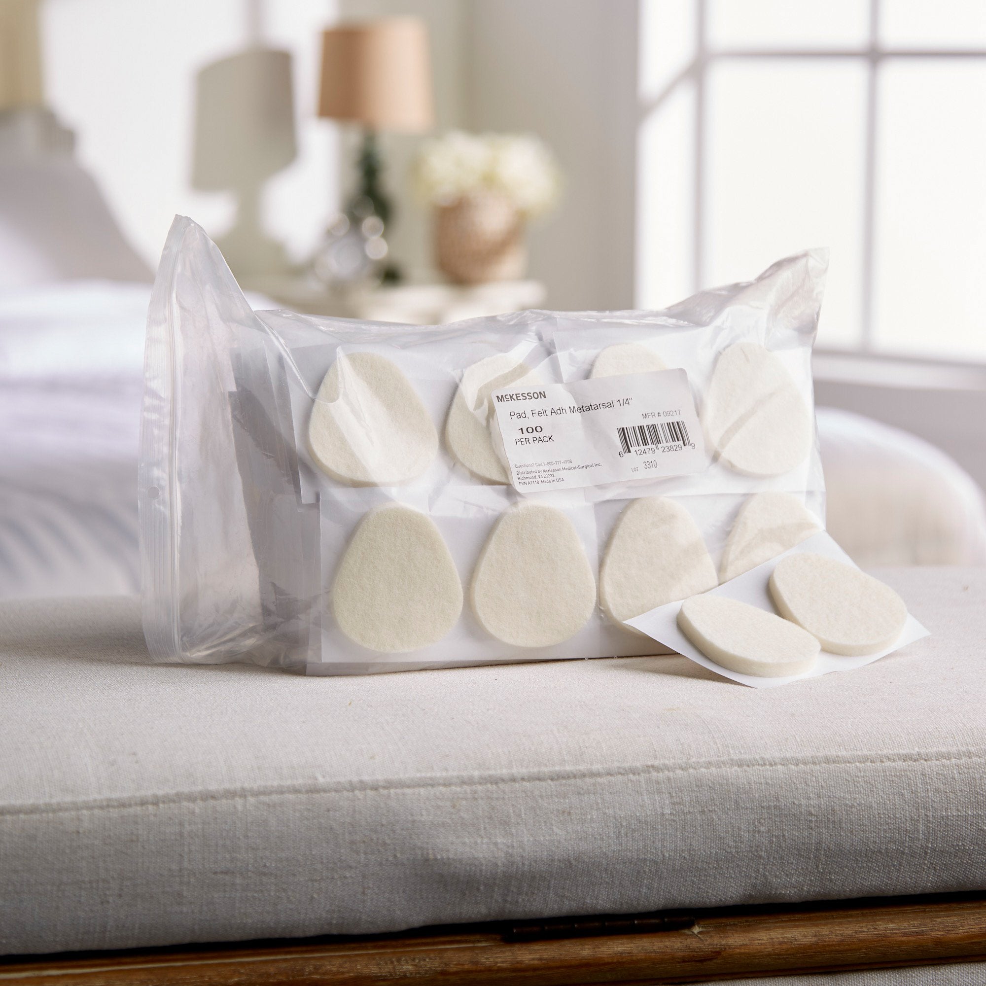 McKesson Protective Pad for Feet (100 Units)