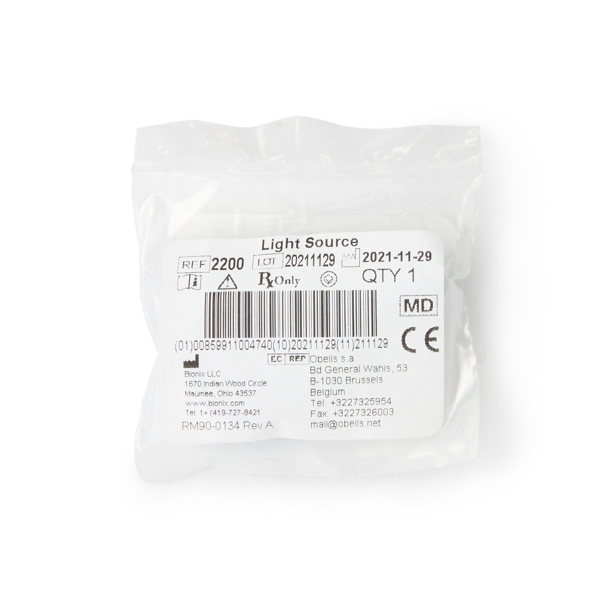 Lighted Ear Curette™ Light Source for Curettes (1 Unit)