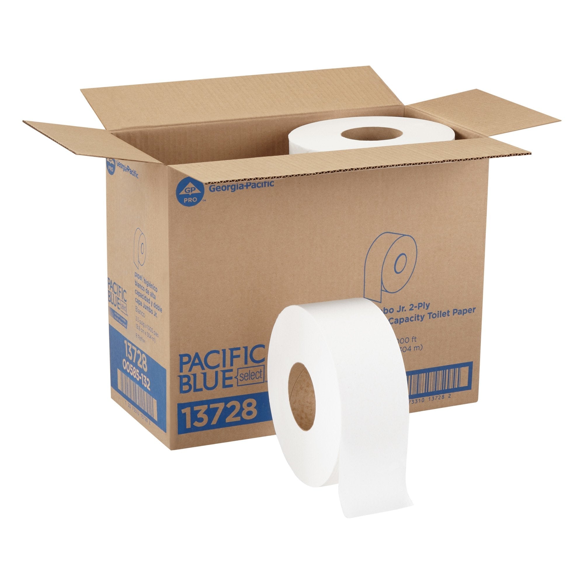 Pacific Blue® Toilet Tissue (8 Units)