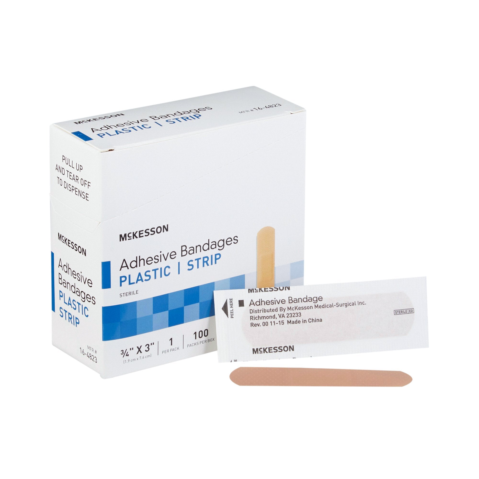 McKesson Adhesive Strip, 3/4 x 3 Inch (1 Unit)