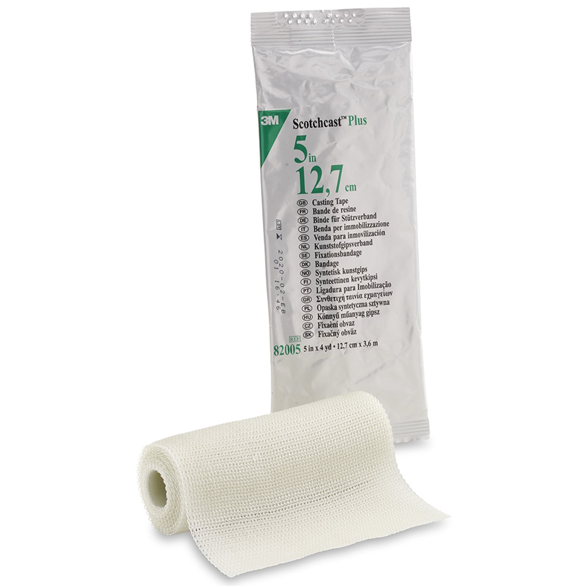 3M™ Scotchcast™ Plus Cast Tape, White, 5 Inch x 4 Yard (10 Units)