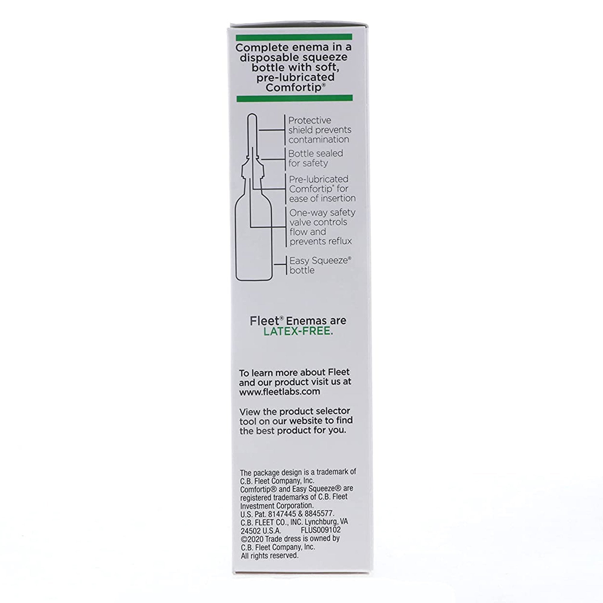 Fleet® Monobasic Sodium Phosphate / Dibasic Sodium Phosphate Enema, 4.5 fl. oz. (2 Units)