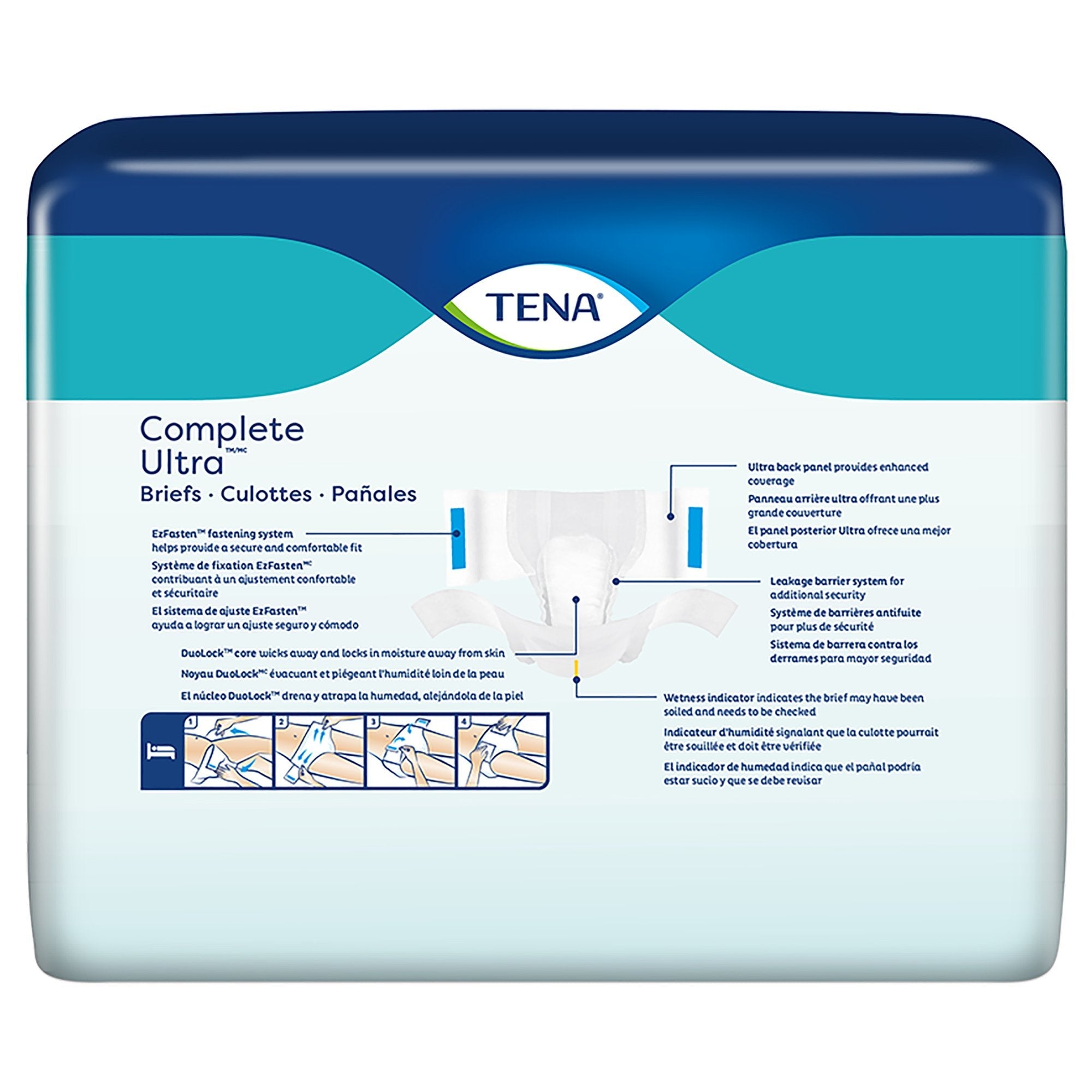 Tena® Complete Ultra™ Incontinence Brief, Medium (24 Units)