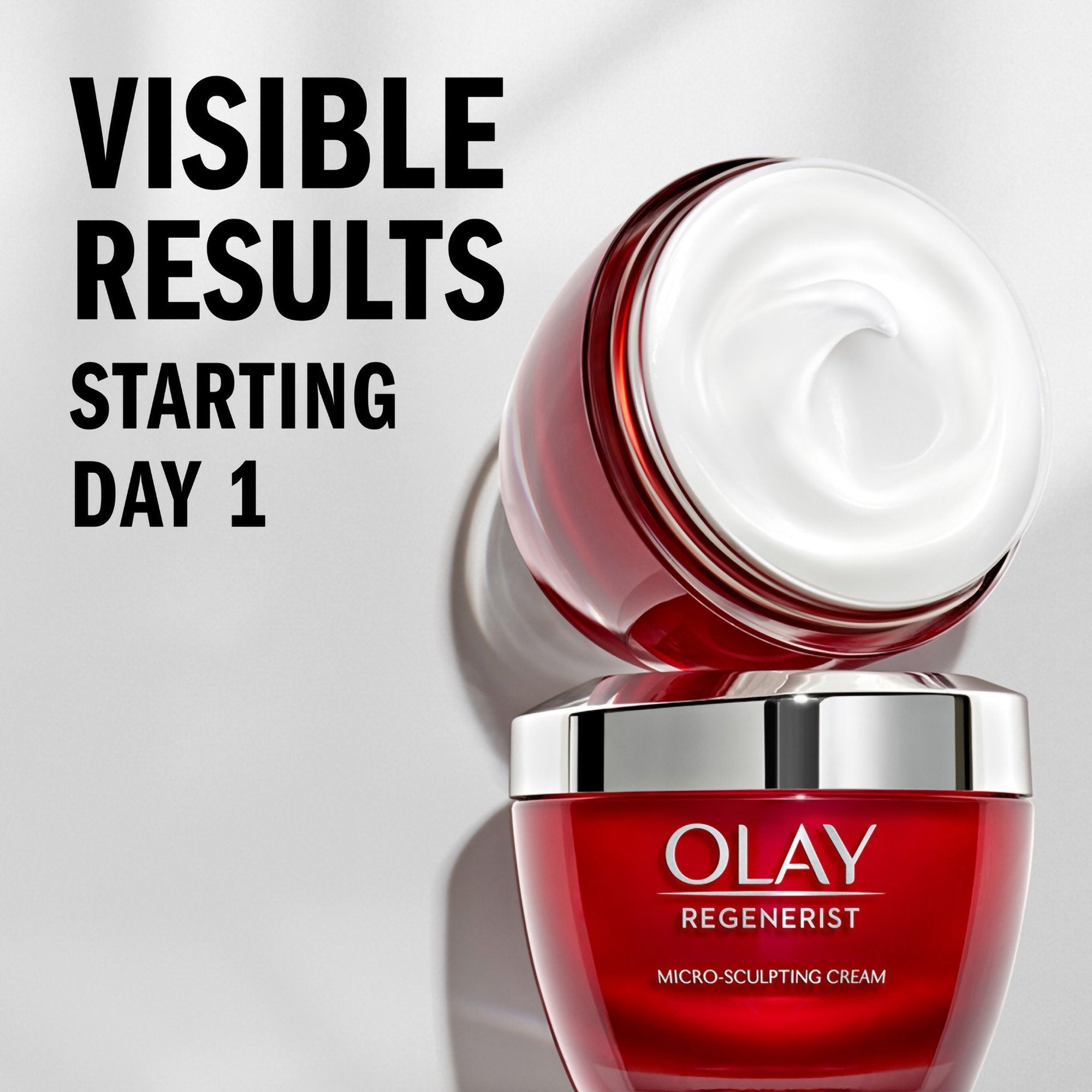 Facial Moisturizer Olay Regenerist Micro-Sculpting Cream 1.7 oz. Jar Scented Cream (1 Unit)
