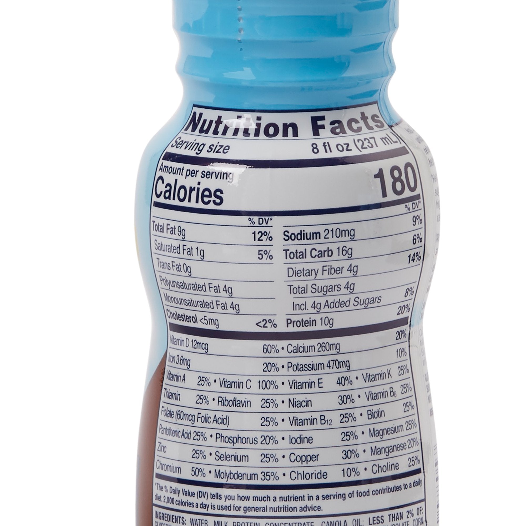 Glucerna Original Shake, Chocolate, 8oz - Diabetic Support Supplement (6 Pack)