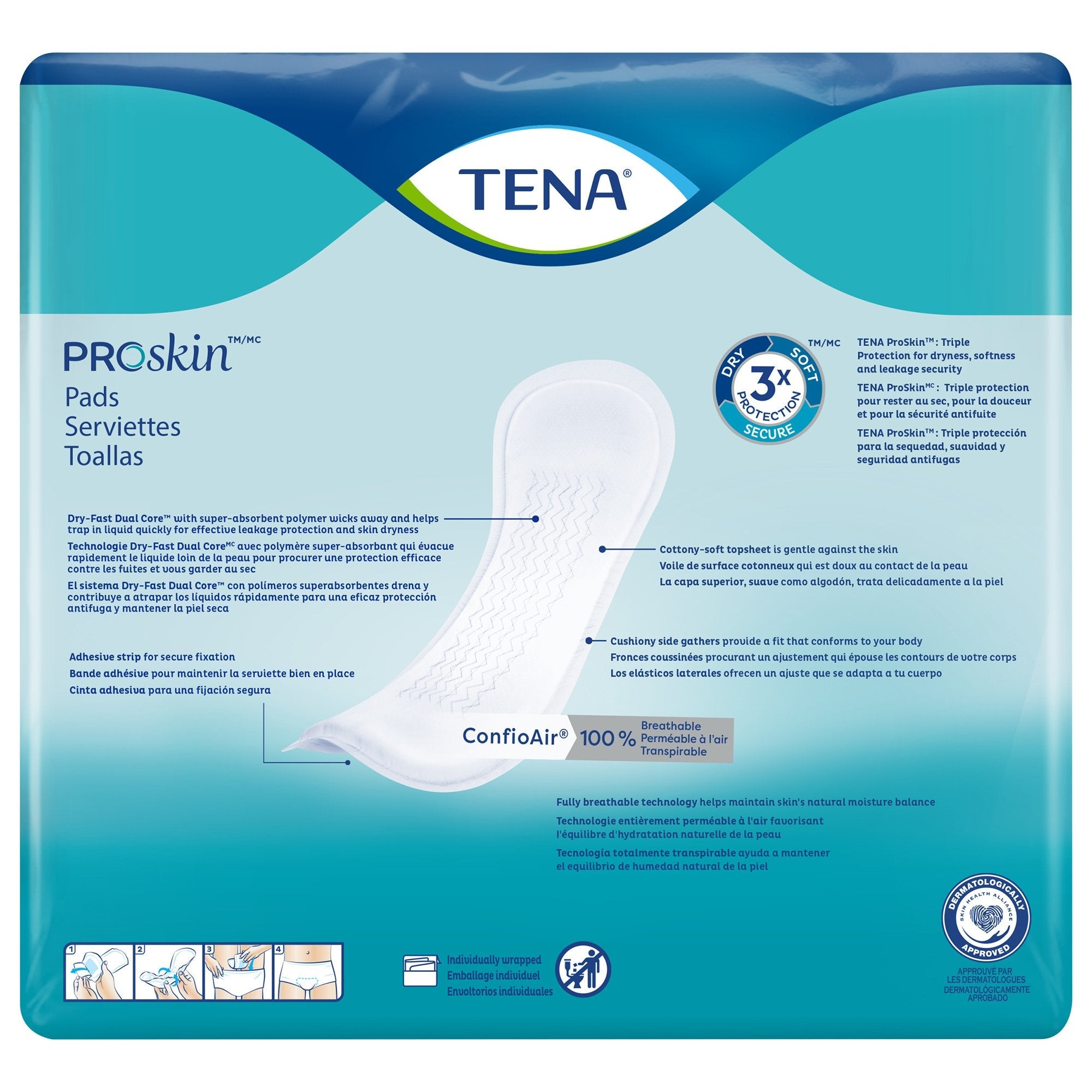 Tena® Light Ultimate Bladder Control Pad, 16-Inch Length (33 Units)