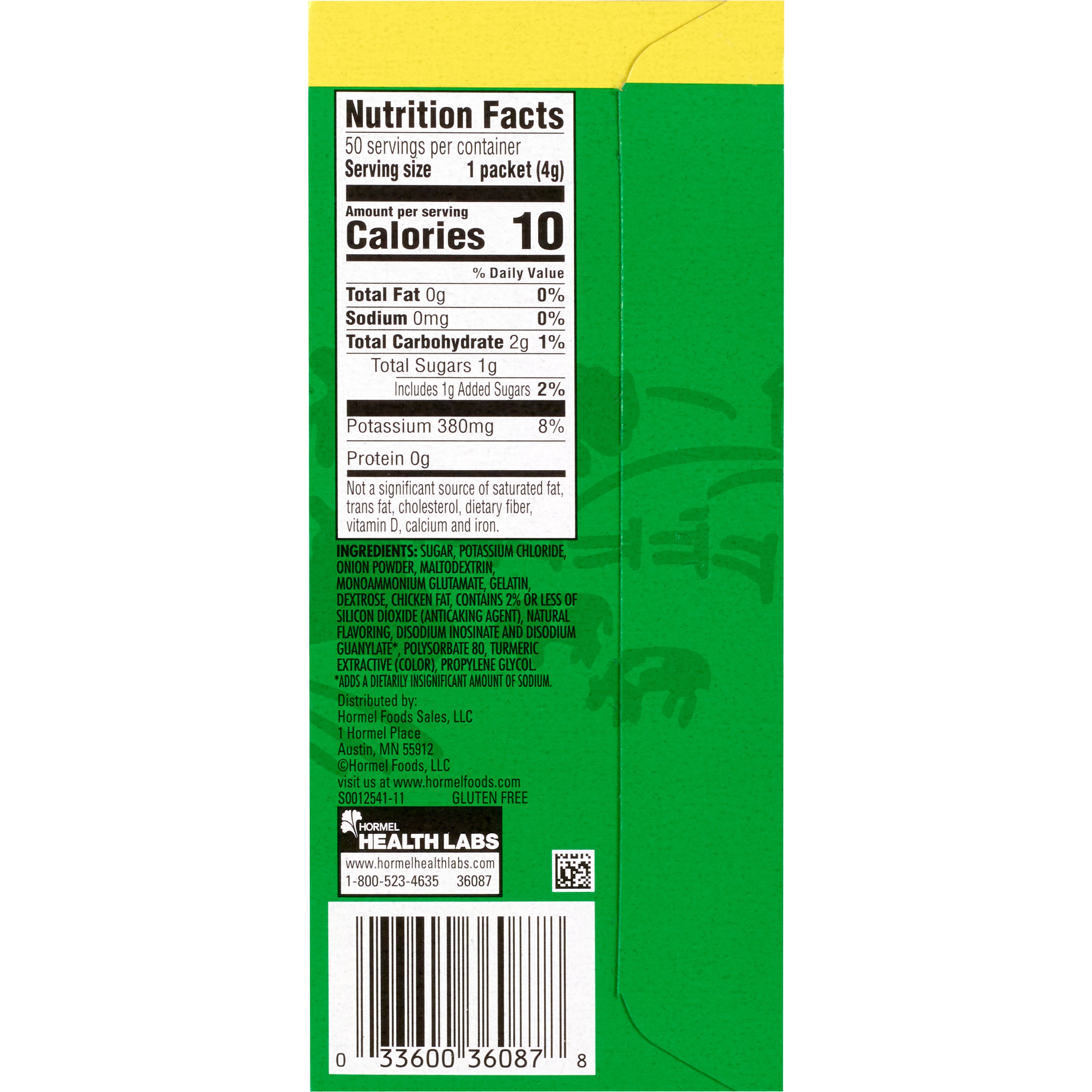 Herb-Ox® Chicken Bouillon Sodium Free Instant Broth (50 Units)