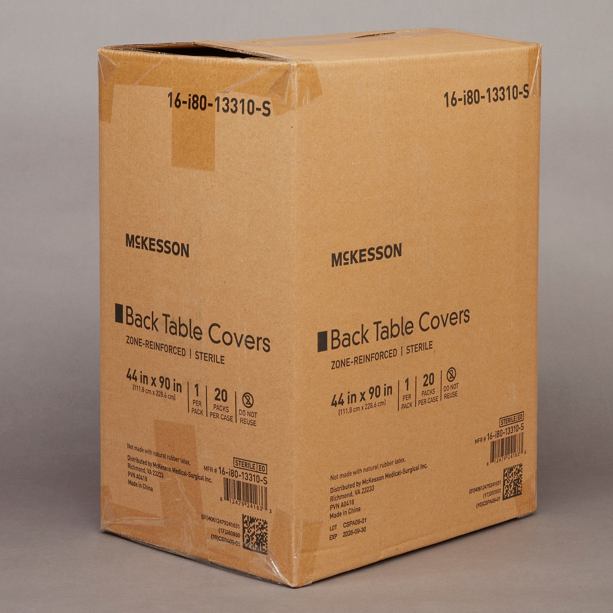 McKesson Table Drape, 44 x 90 Inch (1 Unit)