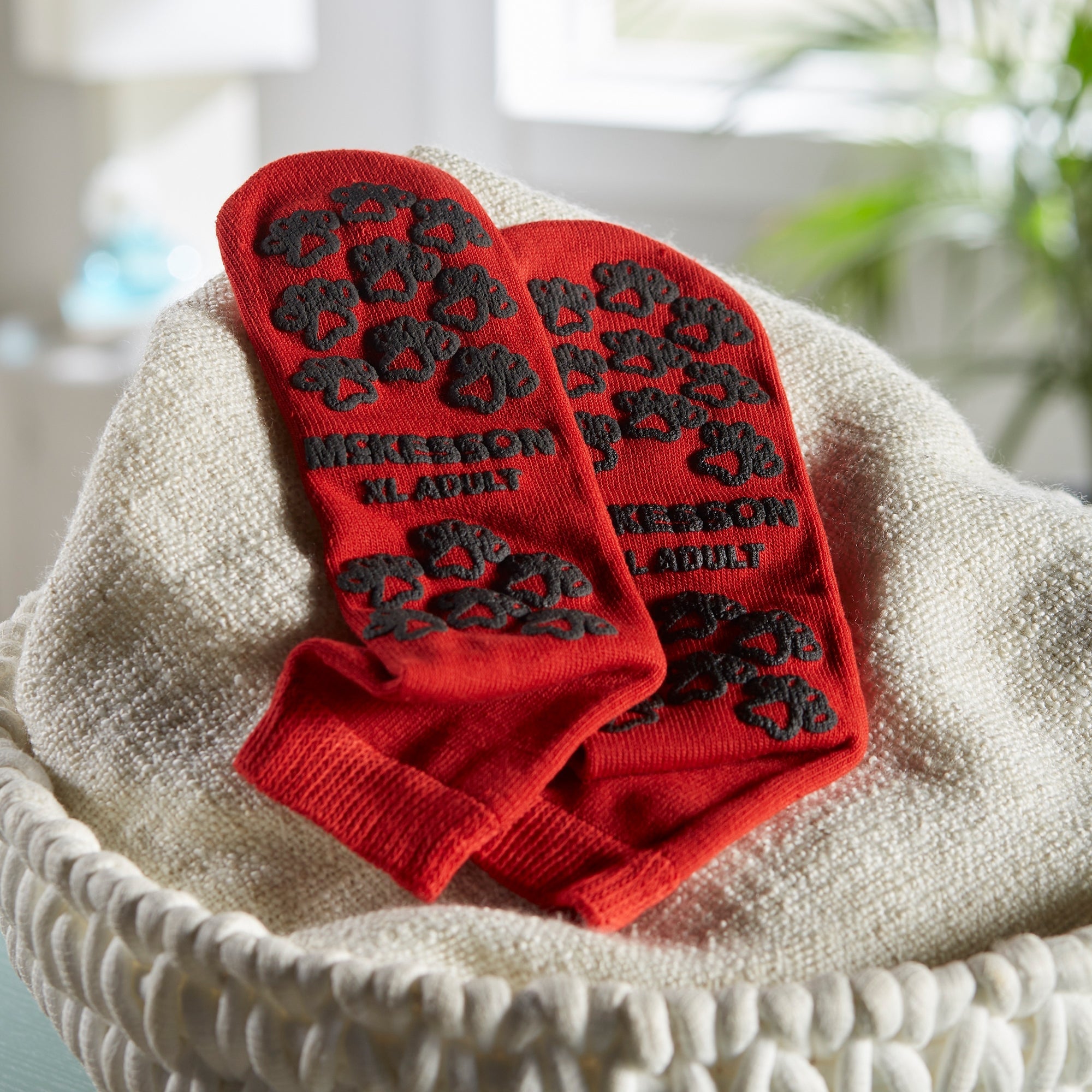 McKesson Terries™ Adult Slipper Socks, X-Large (48 Units)