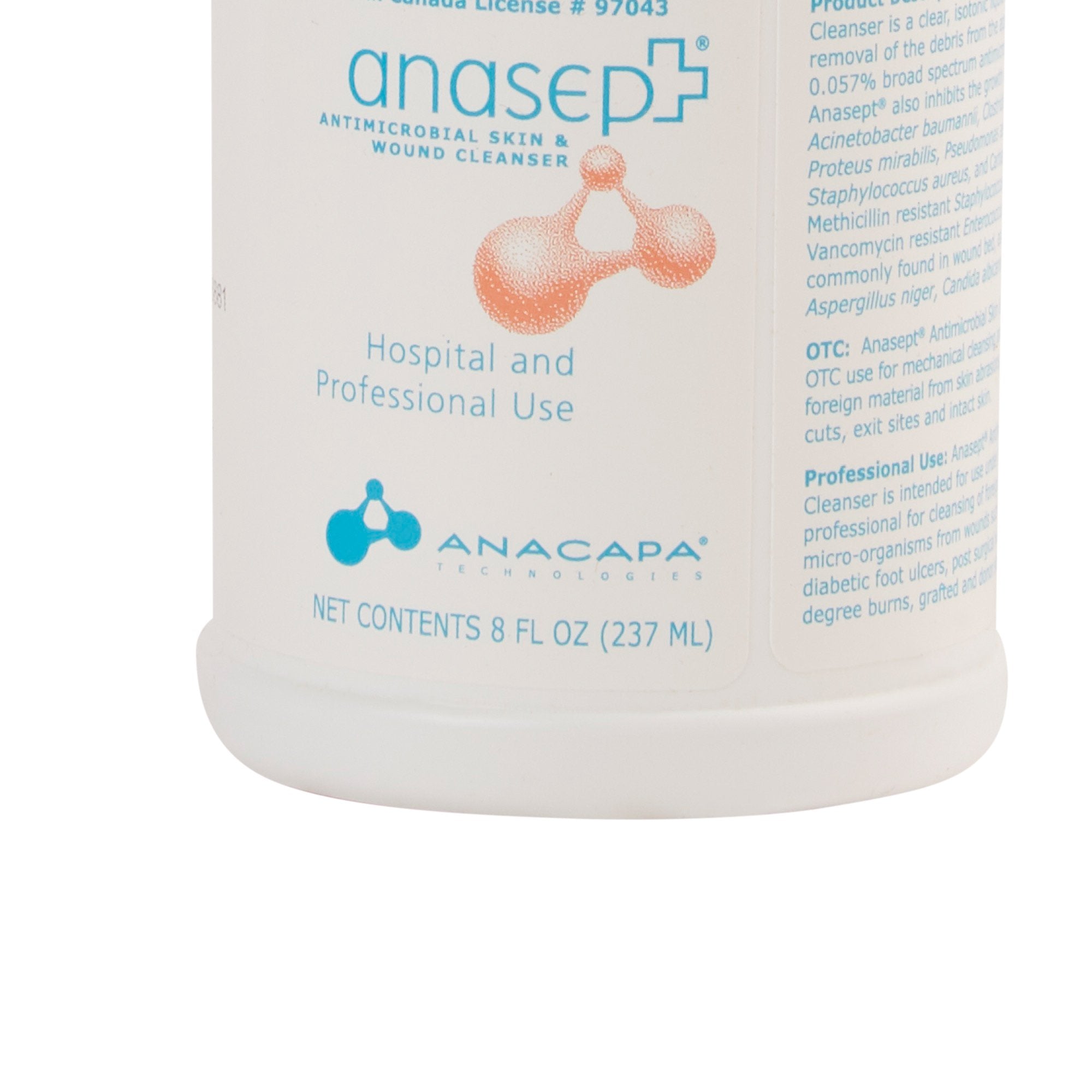 Anasept® Wound Cleanser, 8-ounce bottle (1 Unit)