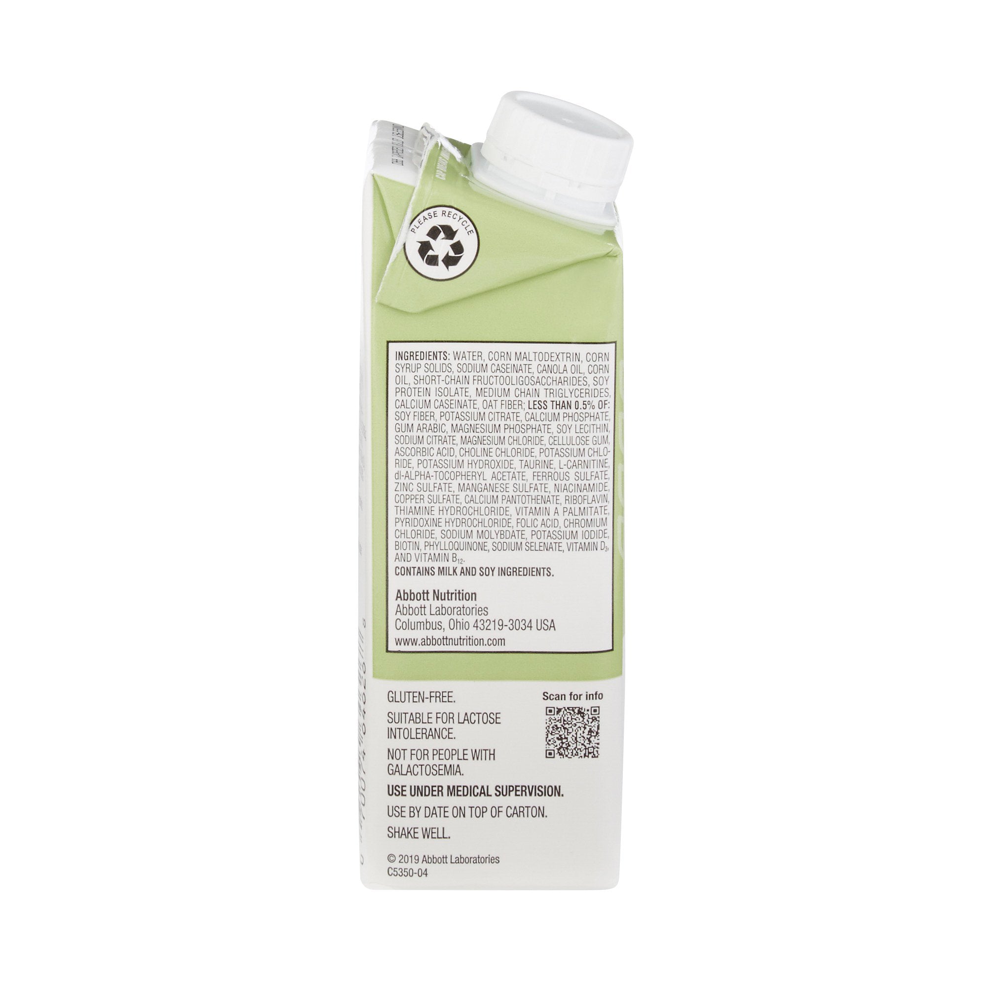 Jevity 1.5 Cal Fiber Nutrition Formula, Tube Feeding, 8oz Carton