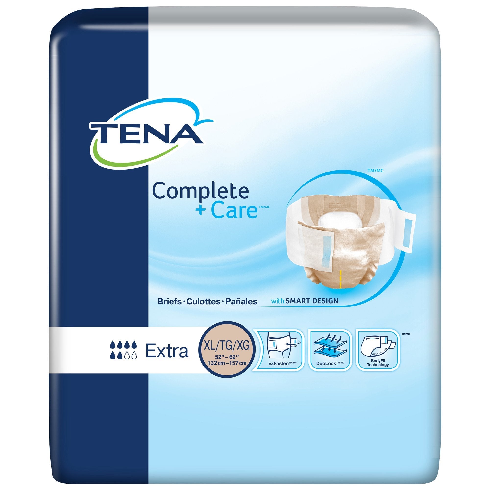 Tena® Complete +Care™ Extra Incontinence Brief, Extra Large (24 Units)