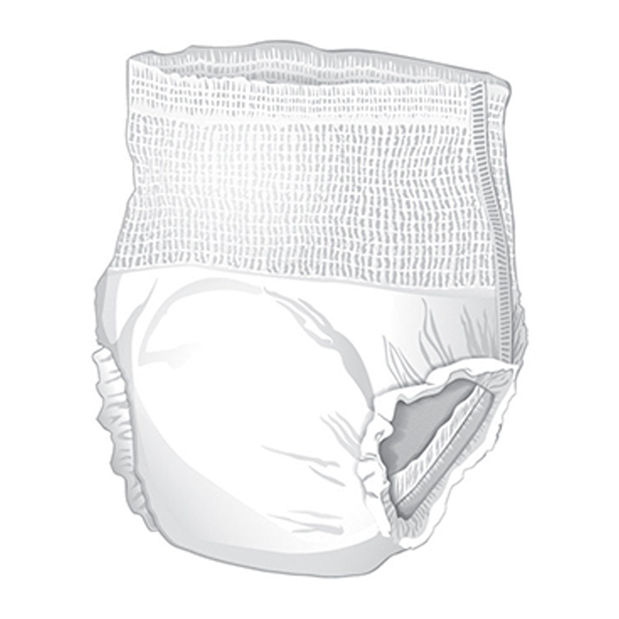 McKesson Ultimate Maximum Absorbent Underwear, Large (18 Units)