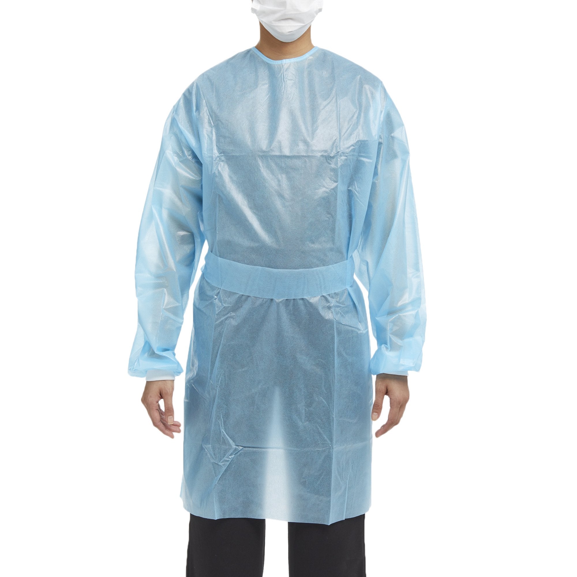 McKesson Full Back Chemotherapy Procedure Gown, Medium (30 Units)