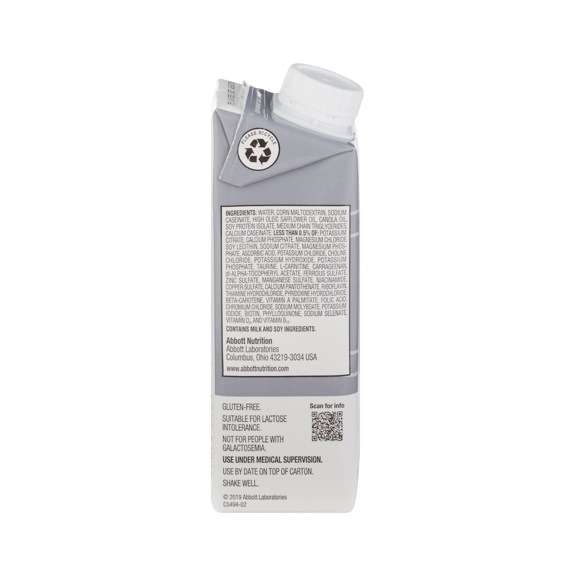 Osmolite 1.5 Cal Nutritional Drink, Tube-Feeding Formula, 8oz Carton