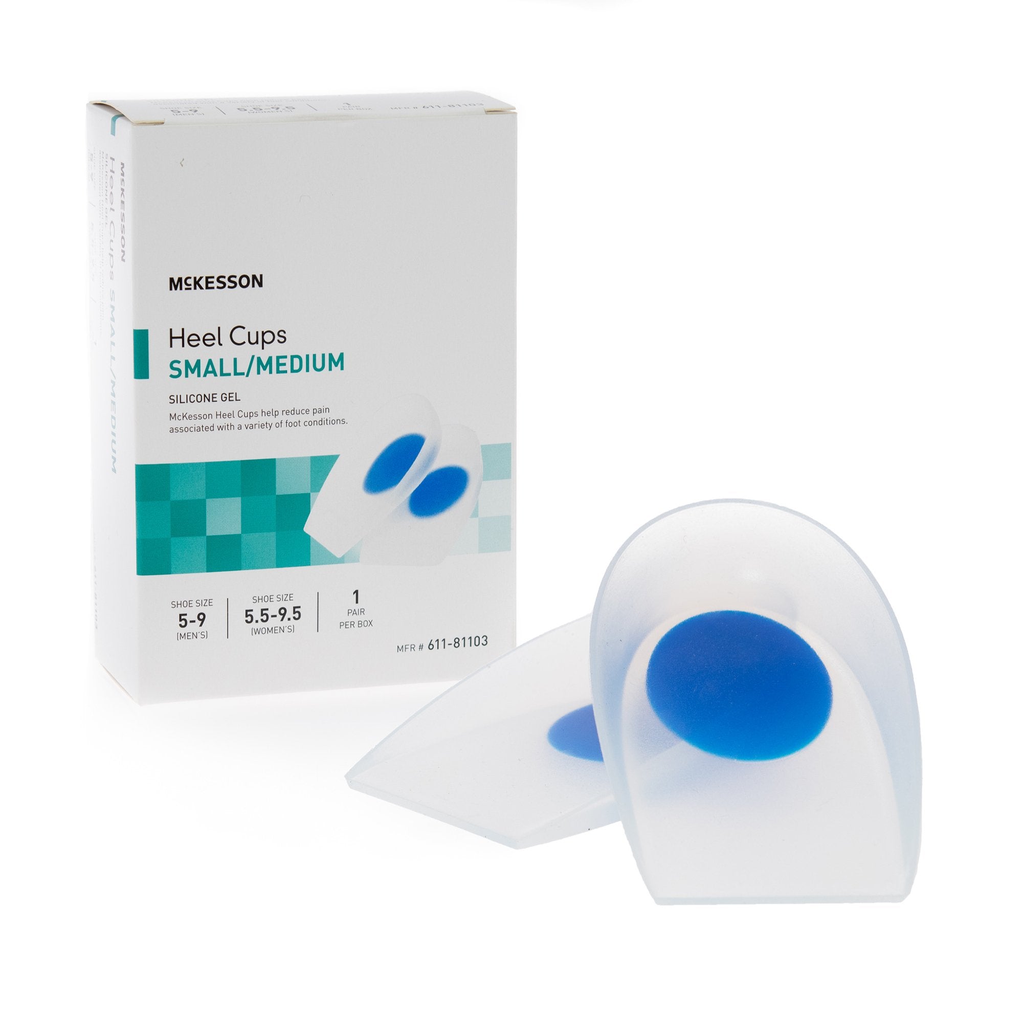 McKesson U-Shaped Heel Cup, Small / Medium (1 Unit)