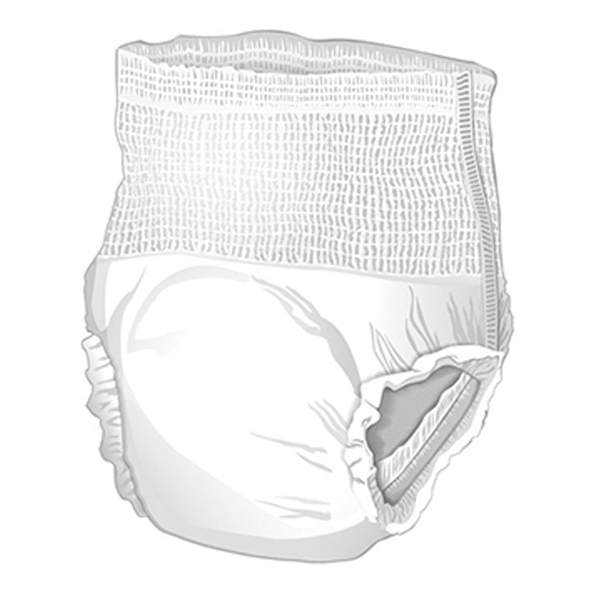 McKesson Ultra Medium Absorbent Underwear - Discreet Comfort, Heavy Absorbency