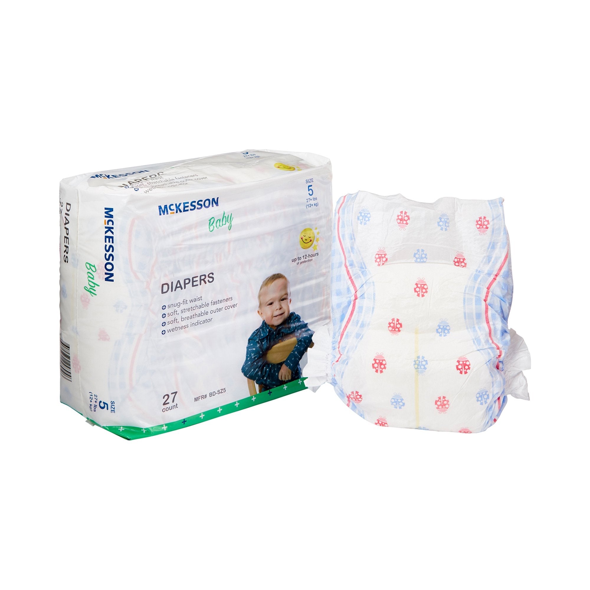 McKesson Baby Diaper, Size 5 (1 Unit)