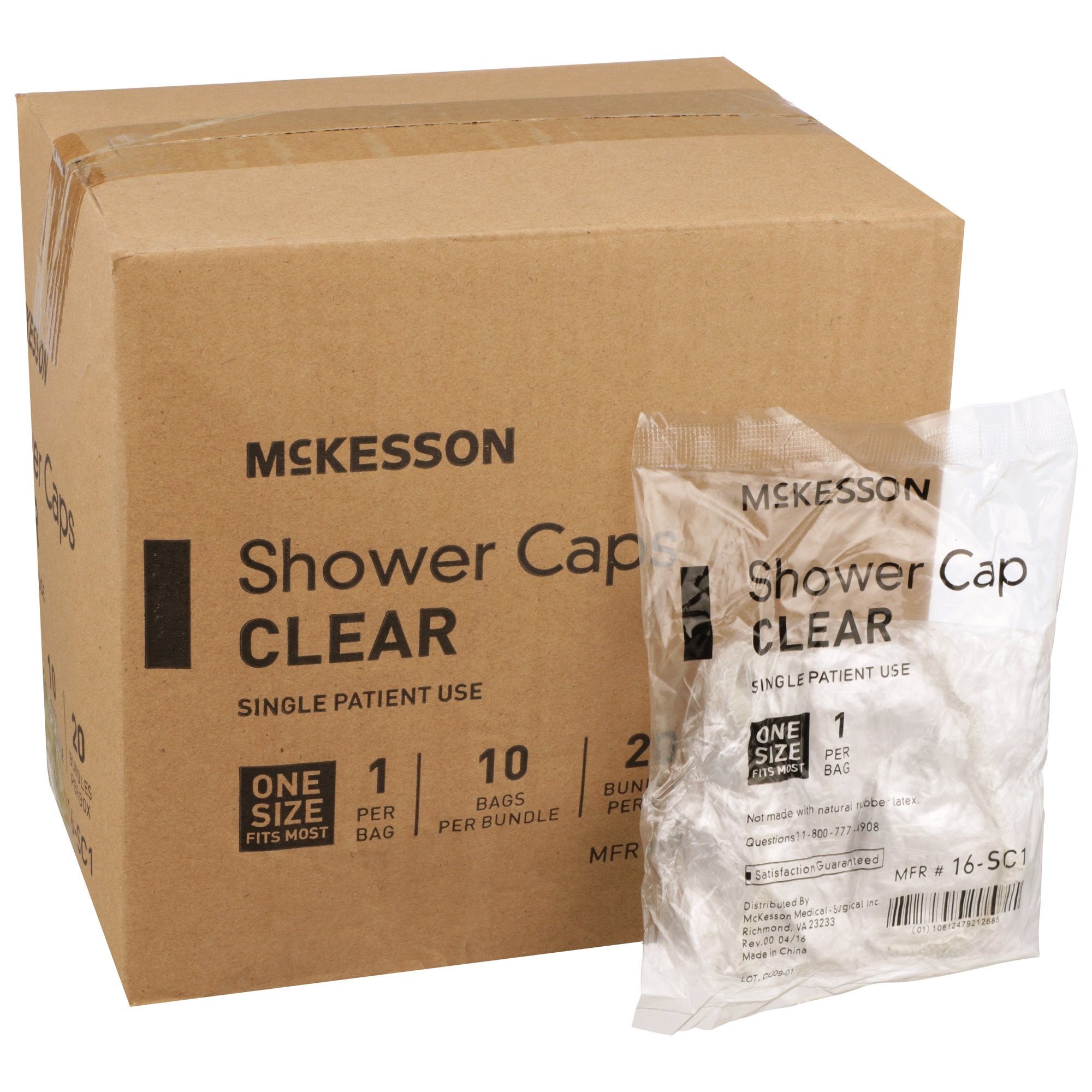 McKesson Shower Cap (200 Units)